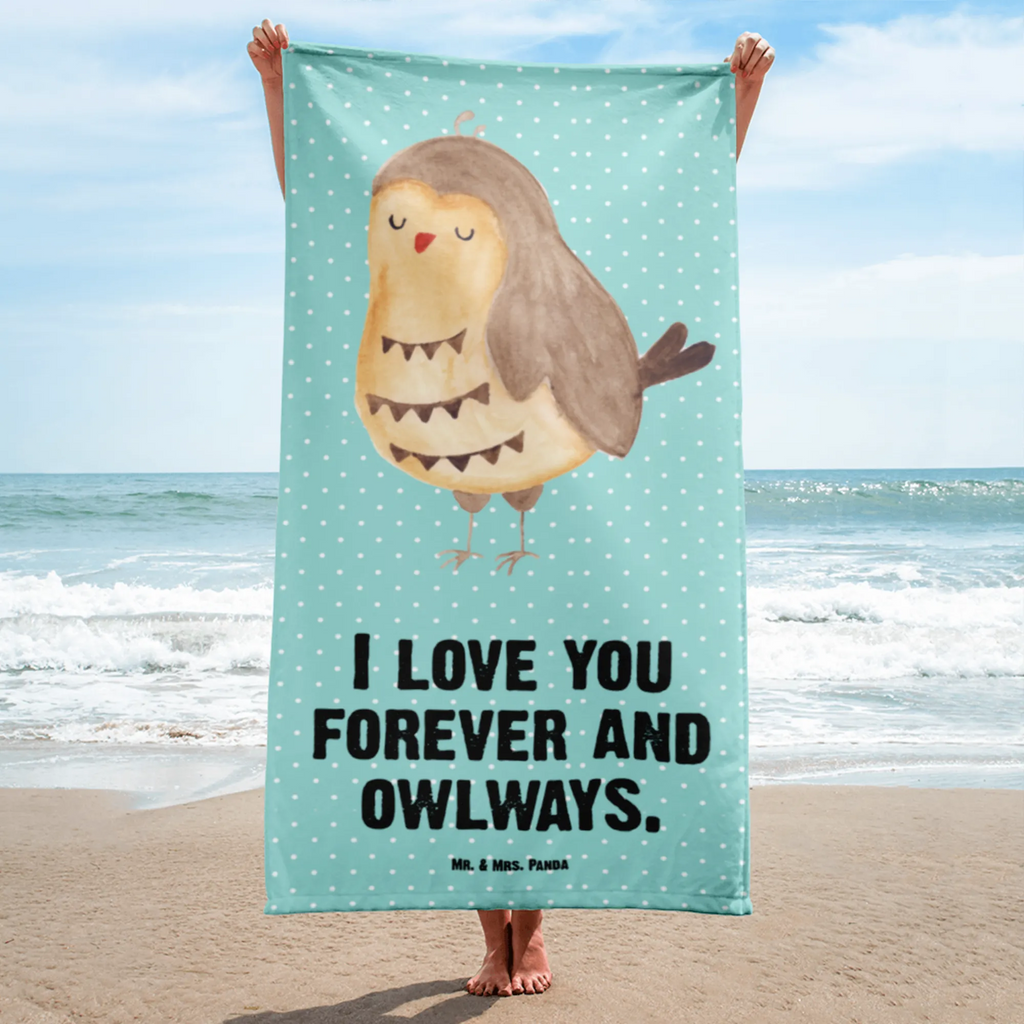 XL Badehandtuch Eule Zufrieden Handtuch, Badetuch, Duschtuch, Strandtuch, Saunatuch, Eule, Eule Spruch, Eule deko, Owl, Liebe Spruch, Romantisch, Wortspiel lustig, Spruch schön, Geschenk Hochzeitstag