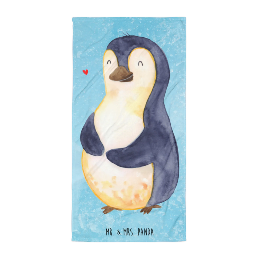 XL Badehandtuch Pinguin Diät Handtuch, Badetuch, Duschtuch, Strandtuch, Saunatuch, Pinguin, Pinguine, Diät, Abnehmen, Abspecken, Gewicht, Motivation, Selbstliebe, Körperliebe, Selbstrespekt