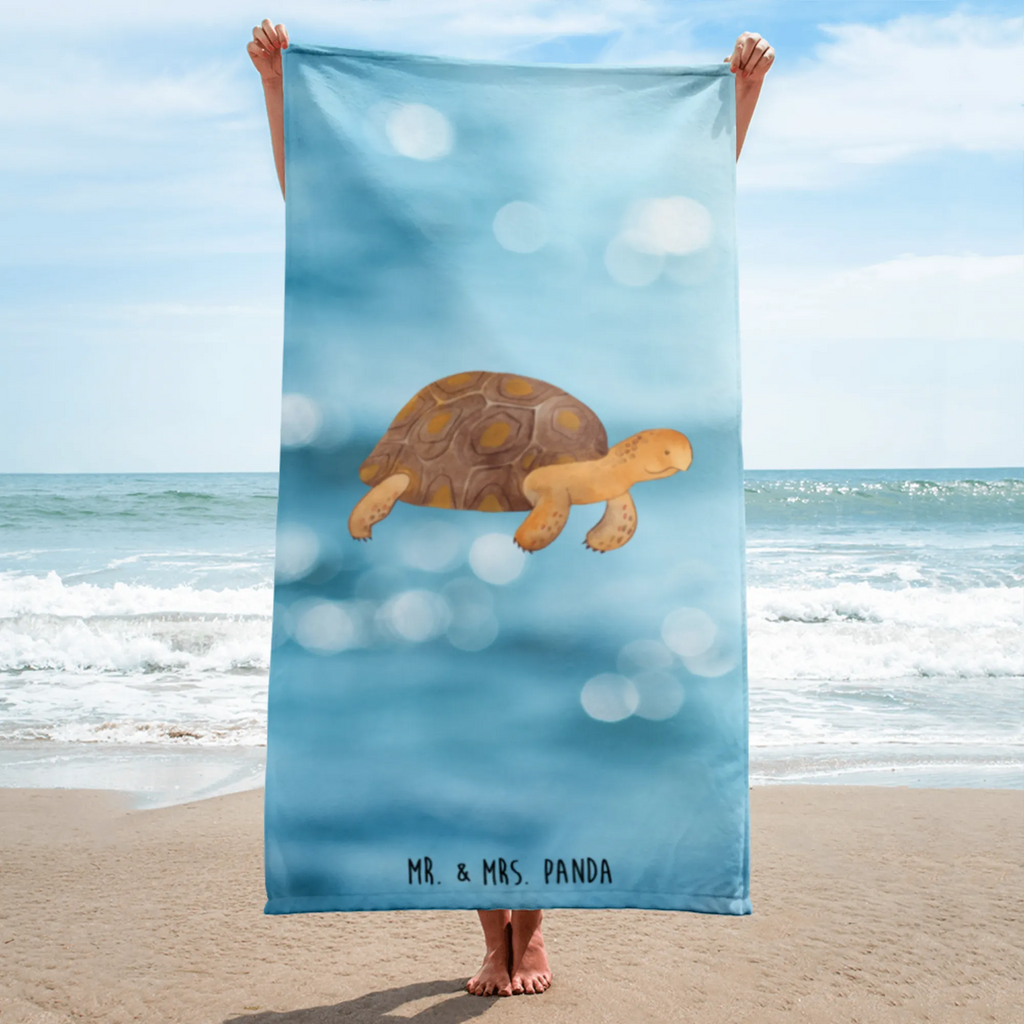 XL Badehandtuch Schildkröte marschiert Handtuch, Badetuch, Duschtuch, Strandtuch, Saunatuch, Meerestiere, Meer, Urlaub, Schildkröte, Schildkröten, get lost, Abenteuer, Reiselust, Inspiration, Neustart, Motivation, Lieblingsmensch