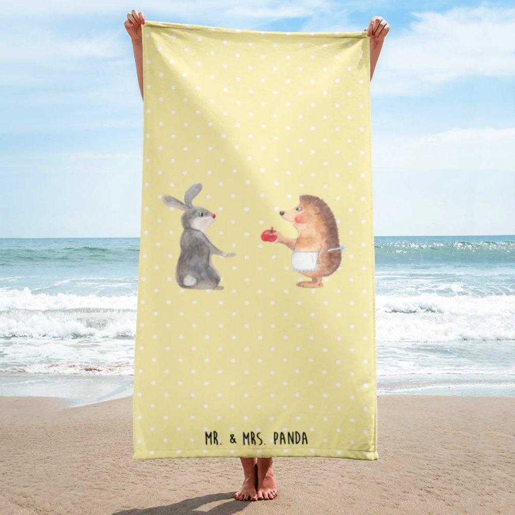 XL Badehandtuch Liebe ist nie ohne Schmerz Handtuch, Badetuch, Duschtuch, Strandtuch, Saunatuch, Tiermotive, Gute Laune, lustige Sprüche, Tiere, Igel und Hase, Igel, Hase, Liebe Spruch, Liebeskummer Geschenk, Herzschmerz, Trösten, Trennungsschmerz, Spruch romantisch