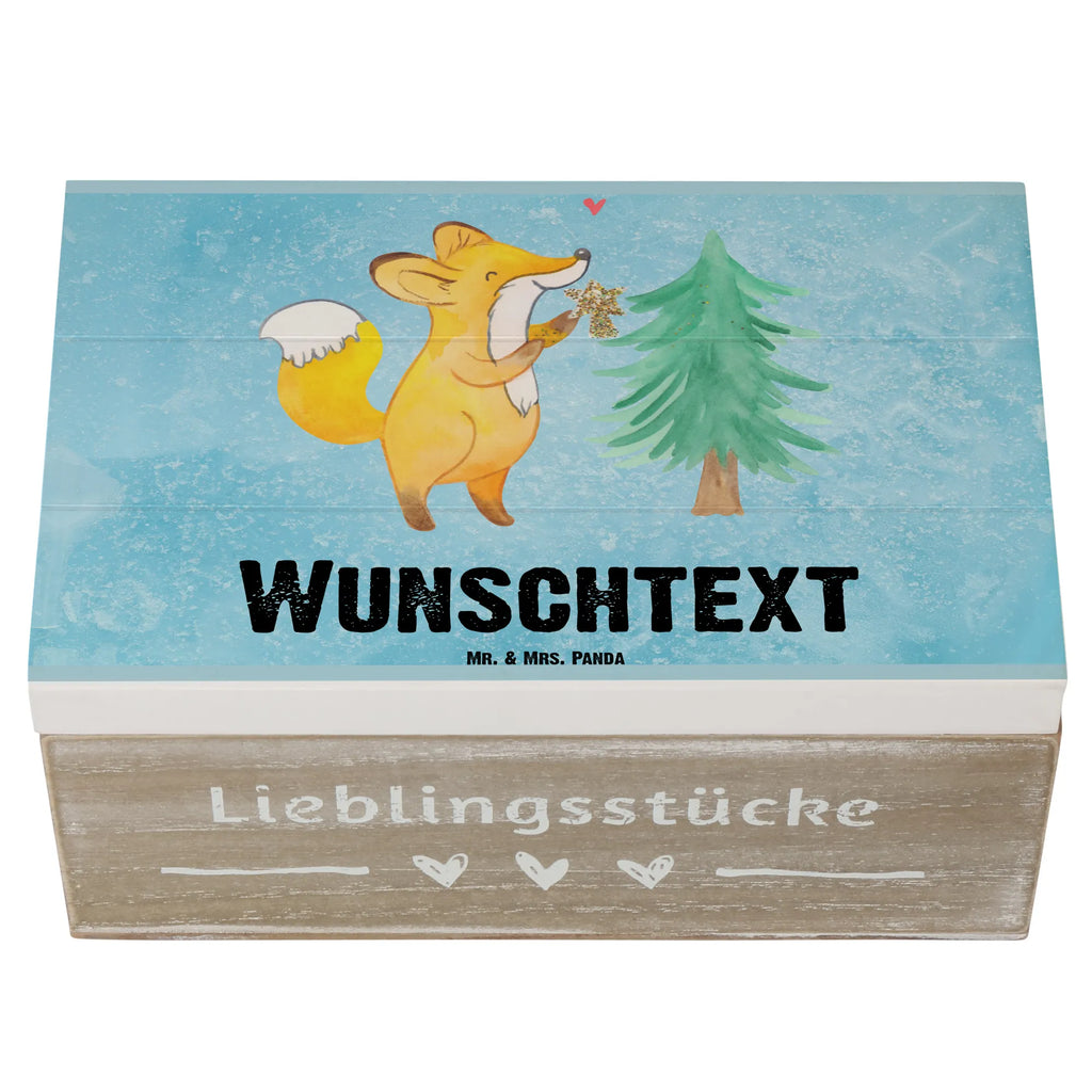 Personalisierte Holzkiste Fuchs  Weihnachtsbaum Holzkiste mit Namen, Kiste mit Namen, Schatzkiste mit Namen, Truhe mit Namen, Schatulle mit Namen, Erinnerungsbox mit Namen, Erinnerungskiste, mit Namen, Dekokiste mit Namen, Aufbewahrungsbox mit Namen, Holzkiste Personalisiert, Kiste Personalisiert, Schatzkiste Personalisiert, Truhe Personalisiert, Schatulle Personalisiert, Erinnerungsbox Personalisiert, Erinnerungskiste Personalisiert, Dekokiste Personalisiert, Aufbewahrungsbox Personalisiert, Geschenkbox personalisiert, GEschenkdose personalisiert, Winter, Weihnachten, Weihnachtsdeko, Nikolaus, Advent, Heiligabend, Wintermotiv, Weihnachtsmann, Weihnachtstage, Fuchs, Schlittschuh, Weihnachtszeit, Weihnachtsdekoration