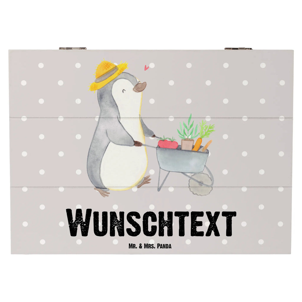 Personalisierte Holzkiste Pinguin Gartenarbeit Holzkiste mit Namen, Kiste mit Namen, Schatzkiste mit Namen, Truhe mit Namen, Schatulle mit Namen, Erinnerungsbox mit Namen, Erinnerungskiste, mit Namen, Dekokiste mit Namen, Aufbewahrungsbox mit Namen, Holzkiste Personalisiert, Kiste Personalisiert, Schatzkiste Personalisiert, Truhe Personalisiert, Schatulle Personalisiert, Erinnerungsbox Personalisiert, Erinnerungskiste Personalisiert, Dekokiste Personalisiert, Aufbewahrungsbox Personalisiert, Geschenkbox personalisiert, GEschenkdose personalisiert, Geschenk, Sport, Sportart, Hobby, Schenken, Danke, Dankeschön, Auszeichnung, Gewinn, Sportler, Gartenarbeit, Urban gardening, Gärtnern, Gartenpflege