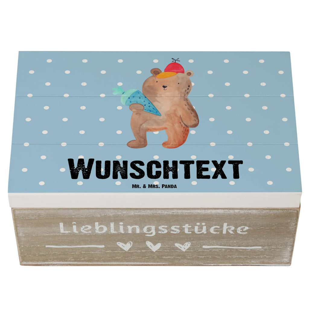 Personalisierte Holzkiste Bär Schultüte Holzkiste mit Namen, Kiste mit Namen, Schatzkiste mit Namen, Truhe mit Namen, Schatulle mit Namen, Erinnerungsbox mit Namen, Erinnerungskiste, mit Namen, Dekokiste mit Namen, Aufbewahrungsbox mit Namen, Holzkiste Personalisiert, Kiste Personalisiert, Schatzkiste Personalisiert, Truhe Personalisiert, Schatulle Personalisiert, Erinnerungsbox Personalisiert, Erinnerungskiste Personalisiert, Dekokiste Personalisiert, Aufbewahrungsbox Personalisiert, Geschenkbox personalisiert, GEschenkdose personalisiert, Bär, Teddy, Teddybär, Bär Motiv, Schultüte, Erster Schultag Geschenk, Einschulung Geschenk, Schule Geschenk, Grundschule, Schulanfang, Schulbeginn