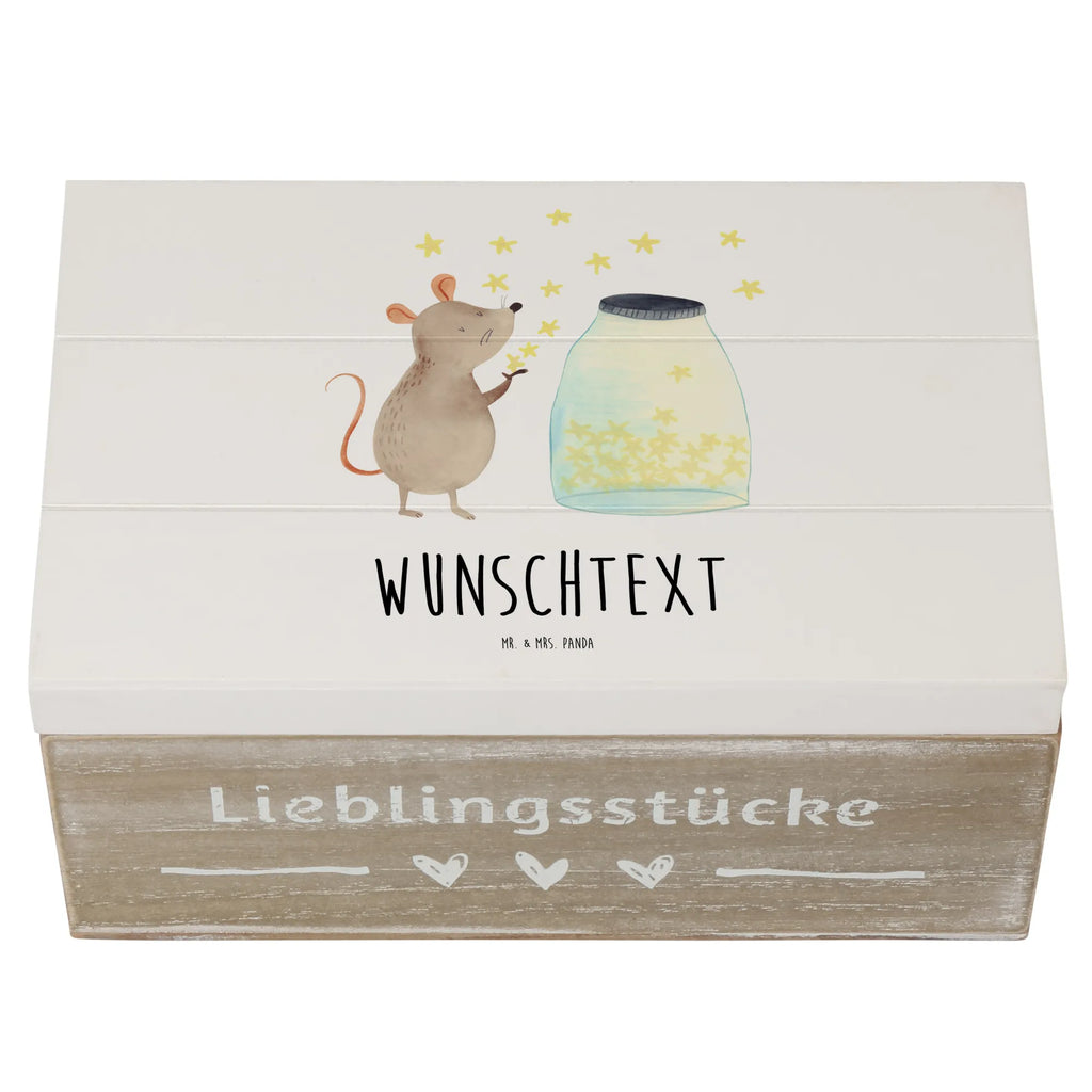 Personalisierte Holzkiste Maus Sterne Holzkiste mit Namen, Kiste mit Namen, Schatzkiste mit Namen, Truhe mit Namen, Schatulle mit Namen, Erinnerungsbox mit Namen, Erinnerungskiste, mit Namen, Dekokiste mit Namen, Aufbewahrungsbox mit Namen, Holzkiste Personalisiert, Kiste Personalisiert, Schatzkiste Personalisiert, Truhe Personalisiert, Schatulle Personalisiert, Erinnerungsbox Personalisiert, Erinnerungskiste Personalisiert, Dekokiste Personalisiert, Aufbewahrungsbox Personalisiert, Geschenkbox personalisiert, GEschenkdose personalisiert, Tiermotive, Gute Laune, lustige Sprüche, Tiere, Maus, Sterne, Wunsch, Kind, Taufe, Taufgeschenk, Geburt, Schwangerschaft, erstes Kind, Kindergeburtstag, Geburtstag, Hoffnung, Träume