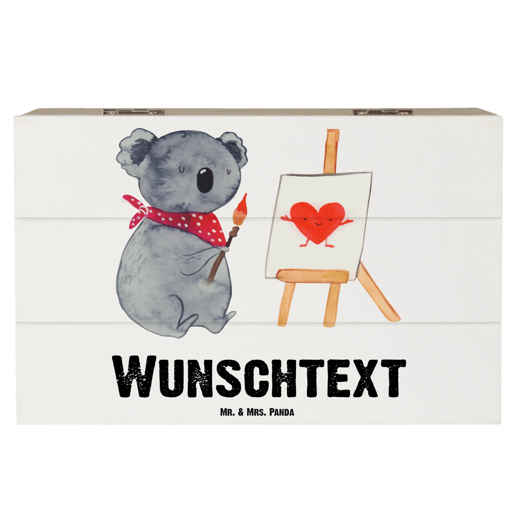 Personalisierte Holzkiste Koala Künstler Holzkiste mit Namen, Kiste mit Namen, Schatzkiste mit Namen, Truhe mit Namen, Schatulle mit Namen, Erinnerungsbox mit Namen, Erinnerungskiste, mit Namen, Dekokiste mit Namen, Aufbewahrungsbox mit Namen, Holzkiste Personalisiert, Kiste Personalisiert, Schatzkiste Personalisiert, Truhe Personalisiert, Schatulle Personalisiert, Erinnerungsbox Personalisiert, Erinnerungskiste Personalisiert, Dekokiste Personalisiert, Aufbewahrungsbox Personalisiert, Geschenkbox personalisiert, GEschenkdose personalisiert, Koala, Koalabär, Liebe, Liebensbeweis, Liebesgeschenk, Gefühle, Künstler, zeichnen