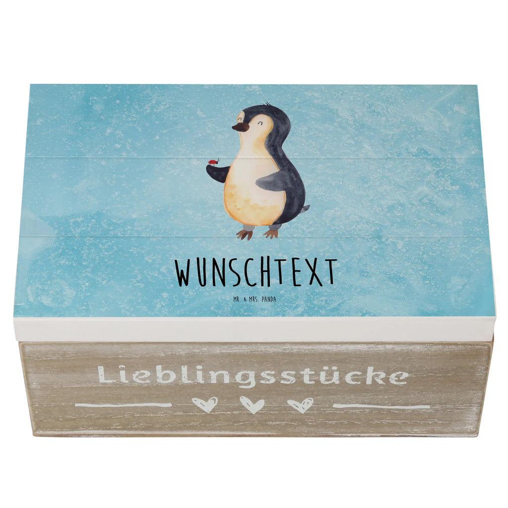 Personalisierte Holzkiste Pinguin Marienkäfer Holzkiste mit Namen, Kiste mit Namen, Schatzkiste mit Namen, Truhe mit Namen, Schatulle mit Namen, Erinnerungsbox mit Namen, Erinnerungskiste, mit Namen, Dekokiste mit Namen, Aufbewahrungsbox mit Namen, Holzkiste Personalisiert, Kiste Personalisiert, Schatzkiste Personalisiert, Truhe Personalisiert, Schatulle Personalisiert, Erinnerungsbox Personalisiert, Erinnerungskiste Personalisiert, Dekokiste Personalisiert, Aufbewahrungsbox Personalisiert, Geschenkbox personalisiert, GEschenkdose personalisiert, Pinguin, Pinguine, Marienkäfer, Liebe, Wunder, Glück, Freude, Lebensfreude