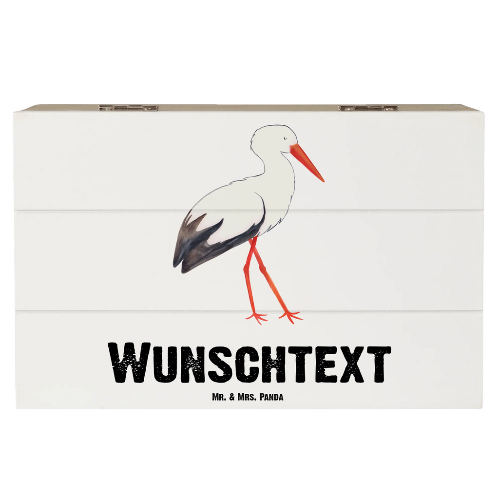 Personalisierte Holzkiste Storch Holzkiste mit Namen, Kiste mit Namen, Schatzkiste mit Namen, Truhe mit Namen, Schatulle mit Namen, Erinnerungsbox mit Namen, Erinnerungskiste, mit Namen, Dekokiste mit Namen, Aufbewahrungsbox mit Namen, Holzkiste Personalisiert, Kiste Personalisiert, Schatzkiste Personalisiert, Truhe Personalisiert, Schatulle Personalisiert, Erinnerungsbox Personalisiert, Erinnerungskiste Personalisiert, Dekokiste Personalisiert, Aufbewahrungsbox Personalisiert, Geschenkbox personalisiert, GEschenkdose personalisiert, Tiermotive, Gute Laune, lustige Sprüche, Tiere, Storch, Störche, Schwangerschaft, Geburt, Mutter, Mütter, Mutter werden, Schwanger, Babybauch, Baby