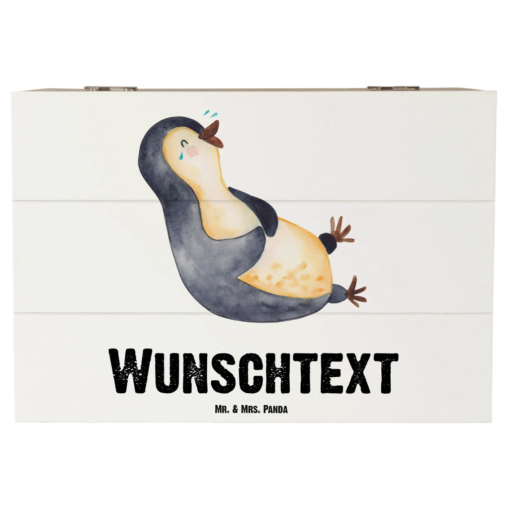 Personalisierte Holzkiste Pinguin lachend Holzkiste mit Namen, Kiste mit Namen, Schatzkiste mit Namen, Truhe mit Namen, Schatulle mit Namen, Erinnerungsbox mit Namen, Erinnerungskiste, mit Namen, Dekokiste mit Namen, Aufbewahrungsbox mit Namen, Holzkiste Personalisiert, Kiste Personalisiert, Schatzkiste Personalisiert, Truhe Personalisiert, Schatulle Personalisiert, Erinnerungsbox Personalisiert, Erinnerungskiste Personalisiert, Dekokiste Personalisiert, Aufbewahrungsbox Personalisiert, Geschenkbox personalisiert, GEschenkdose personalisiert, Pinguin, Pinguine, lustiger Spruch, Optimismus, Fröhlich, Lachen, Humor, Fröhlichkeit