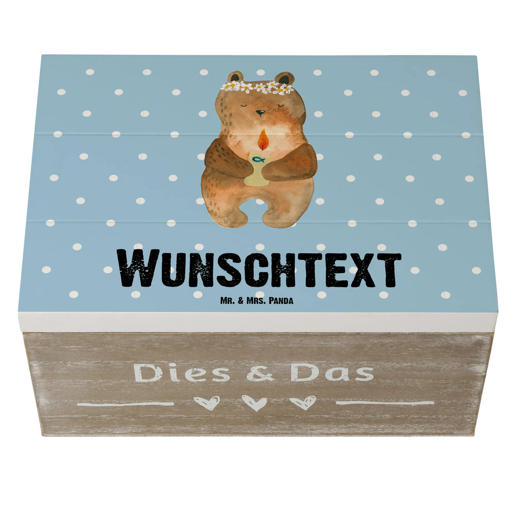 Personalisierte Holzkiste Kommunion-Bär Holzkiste mit Namen, Kiste mit Namen, Schatzkiste mit Namen, Truhe mit Namen, Schatulle mit Namen, Erinnerungsbox mit Namen, Erinnerungskiste, mit Namen, Dekokiste mit Namen, Aufbewahrungsbox mit Namen, Holzkiste Personalisiert, Kiste Personalisiert, Schatzkiste Personalisiert, Truhe Personalisiert, Schatulle Personalisiert, Erinnerungsbox Personalisiert, Erinnerungskiste Personalisiert, Dekokiste Personalisiert, Aufbewahrungsbox Personalisiert, Geschenkbox personalisiert, GEschenkdose personalisiert, Bär, Teddy, Teddybär, Kommunion, Gottes Segen, Taufkerze, katholisch