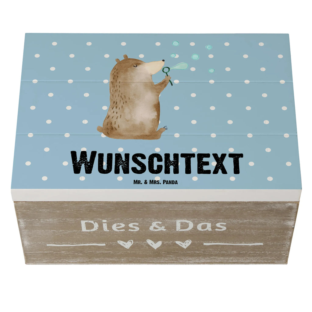 Personalisierte Holzkiste Bär Seifenblasen Holzkiste mit Namen, Kiste mit Namen, Schatzkiste mit Namen, Truhe mit Namen, Schatulle mit Namen, Erinnerungsbox mit Namen, Erinnerungskiste, mit Namen, Dekokiste mit Namen, Aufbewahrungsbox mit Namen, Holzkiste Personalisiert, Kiste Personalisiert, Schatzkiste Personalisiert, Truhe Personalisiert, Schatulle Personalisiert, Erinnerungsbox Personalisiert, Erinnerungskiste Personalisiert, Dekokiste Personalisiert, Aufbewahrungsbox Personalisiert, Geschenkbox personalisiert, GEschenkdose personalisiert, Bär, Teddy, Teddybär, Seifenblasen Bär Lustig Sein Glücklich Traurig Happy