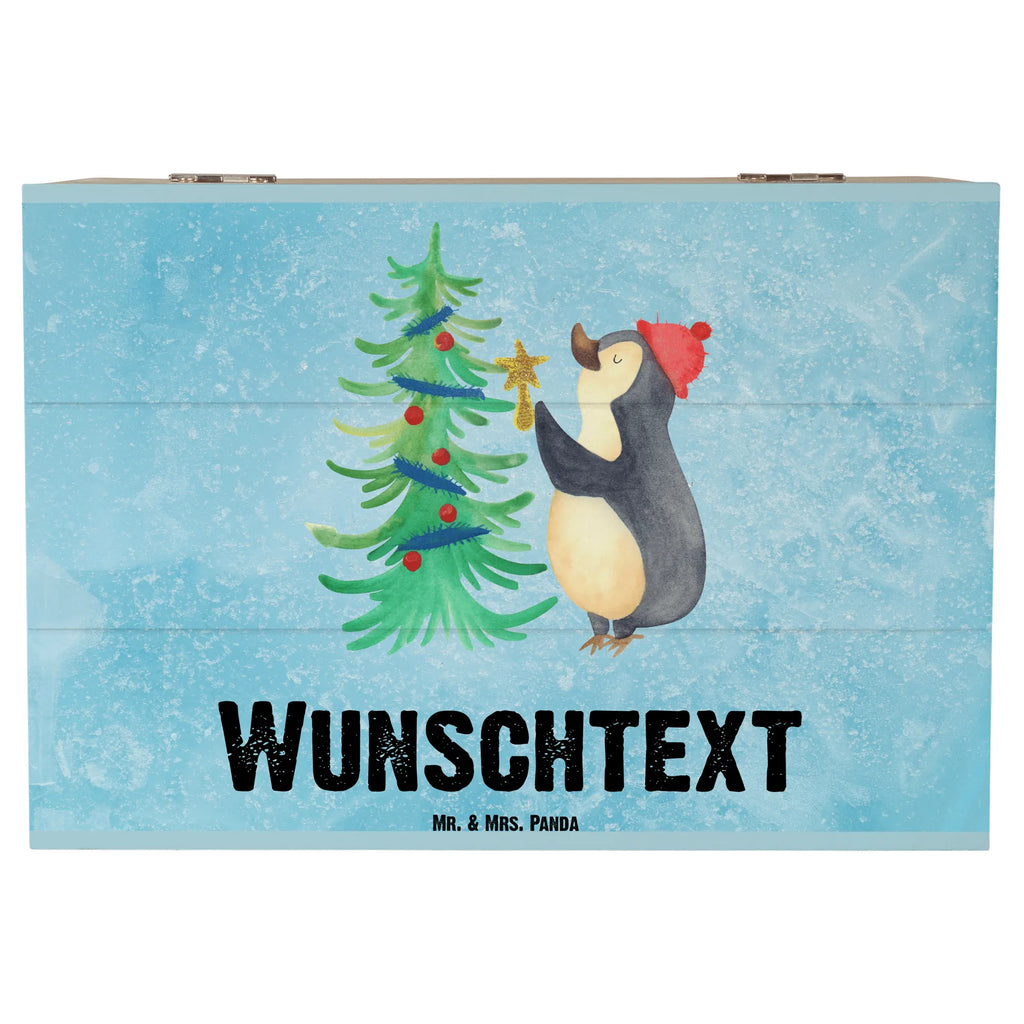 Personalisierte Holzkiste Pinguin Weihnachtsbaum Holzkiste mit Namen, Kiste mit Namen, Schatzkiste mit Namen, Truhe mit Namen, Schatulle mit Namen, Erinnerungsbox mit Namen, Erinnerungskiste, mit Namen, Dekokiste mit Namen, Aufbewahrungsbox mit Namen, Holzkiste Personalisiert, Kiste Personalisiert, Schatzkiste Personalisiert, Truhe Personalisiert, Schatulle Personalisiert, Erinnerungsbox Personalisiert, Erinnerungskiste Personalisiert, Dekokiste Personalisiert, Aufbewahrungsbox Personalisiert, Geschenkbox personalisiert, GEschenkdose personalisiert, Winter, Weihnachten, Weihnachtsdeko, Nikolaus, Advent, Heiligabend, Wintermotiv, Pinguin