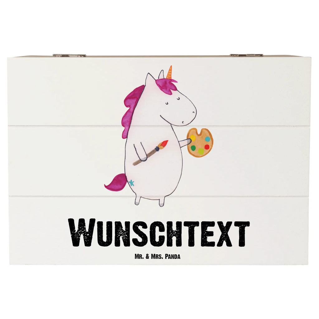 Personalisierte Holzkiste Einhorn Künstler Holzkiste mit Namen, Kiste mit Namen, Schatzkiste mit Namen, Truhe mit Namen, Schatulle mit Namen, Erinnerungsbox mit Namen, Erinnerungskiste, mit Namen, Dekokiste mit Namen, Aufbewahrungsbox mit Namen, Holzkiste Personalisiert, Kiste Personalisiert, Schatzkiste Personalisiert, Truhe Personalisiert, Schatulle Personalisiert, Erinnerungsbox Personalisiert, Erinnerungskiste Personalisiert, Dekokiste Personalisiert, Aufbewahrungsbox Personalisiert, Geschenkbox personalisiert, GEschenkdose personalisiert, Einhorn, Einhörner, Einhorn Deko, Pegasus, Unicorn, Englisch, Künstler, Artist, Malen, Zeichnen, Welt, Farbe, Stift, Pinsel, Geschenk, Maler