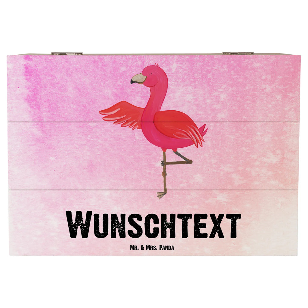 Personalisierte Holzkiste Flamingo Yoga Holzkiste mit Namen, Kiste mit Namen, Schatzkiste mit Namen, Truhe mit Namen, Schatulle mit Namen, Erinnerungsbox mit Namen, Erinnerungskiste, mit Namen, Dekokiste mit Namen, Aufbewahrungsbox mit Namen, Holzkiste Personalisiert, Kiste Personalisiert, Schatzkiste Personalisiert, Truhe Personalisiert, Schatulle Personalisiert, Erinnerungsbox Personalisiert, Erinnerungskiste Personalisiert, Dekokiste Personalisiert, Aufbewahrungsbox Personalisiert, Geschenkbox personalisiert, GEschenkdose personalisiert, Flamingo, Vogel, Yoga, Namaste, Achtsamkeit, Yoga-Übung, Entspannung, Ärger, Aufregen, Tiefenentspannung