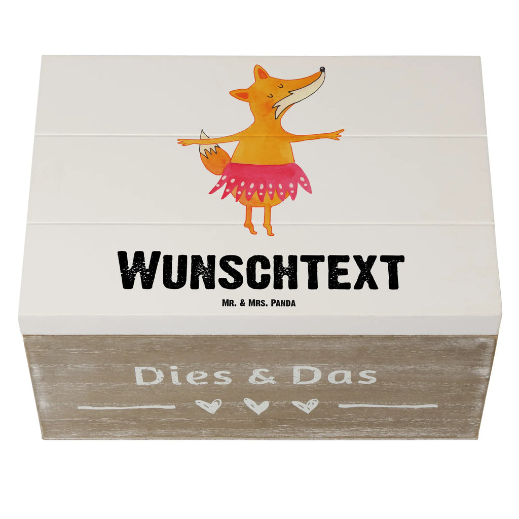 Personalisierte Holzkiste Fuchs Ballerina Holzkiste mit Namen, Kiste mit Namen, Schatzkiste mit Namen, Truhe mit Namen, Schatulle mit Namen, Erinnerungsbox mit Namen, Erinnerungskiste, mit Namen, Dekokiste mit Namen, Aufbewahrungsbox mit Namen, Holzkiste Personalisiert, Kiste Personalisiert, Schatzkiste Personalisiert, Truhe Personalisiert, Schatulle Personalisiert, Erinnerungsbox Personalisiert, Erinnerungskiste Personalisiert, Dekokiste Personalisiert, Aufbewahrungsbox Personalisiert, Geschenkbox personalisiert, GEschenkdose personalisiert, Fuchs, Fuchs Spruch, Füchse, Füchsin, Ballerina, Ballett, Tänzerin, Tanzen, Party, Einladung, Geburtstag