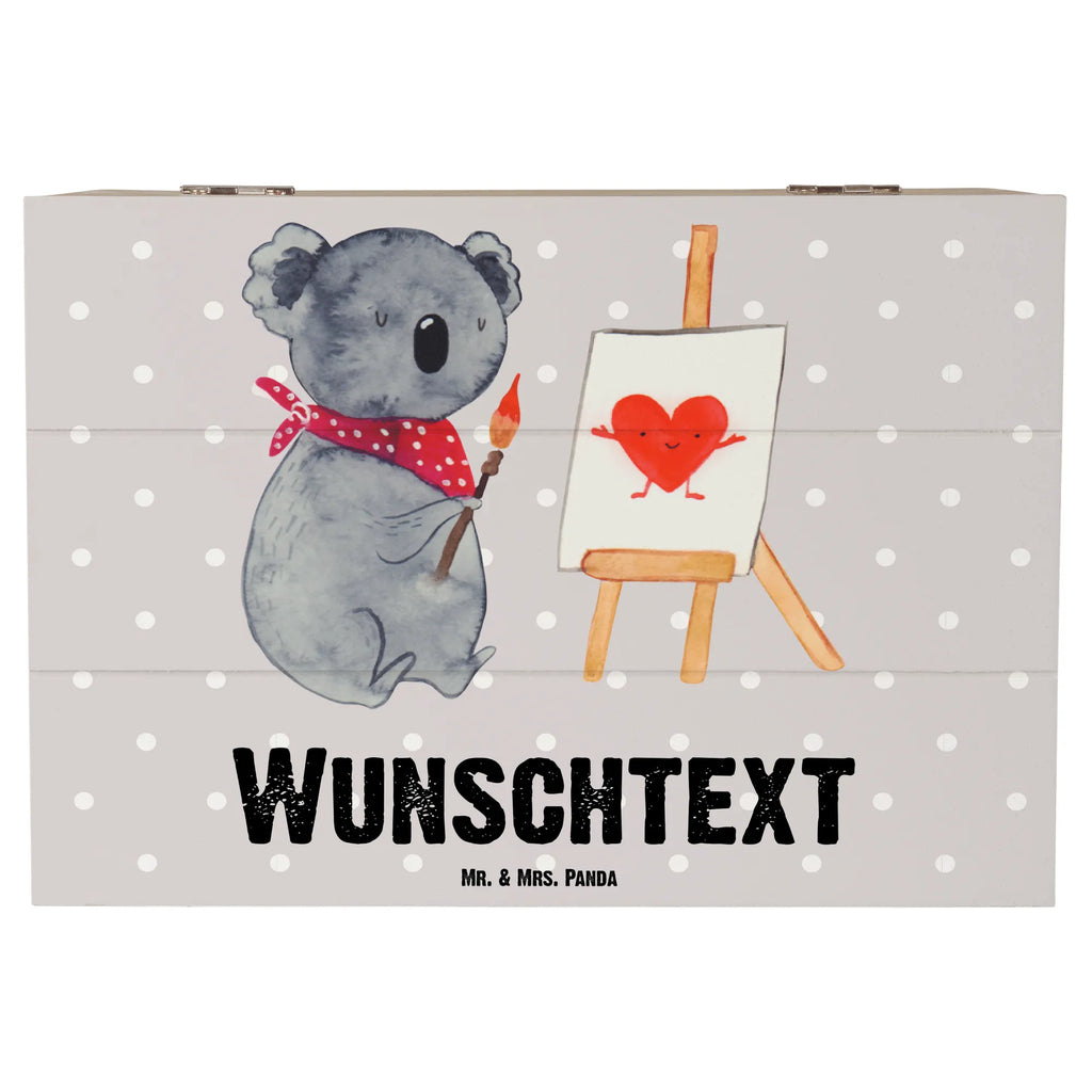 Personalisierte Holzkiste Koala Künstler Holzkiste mit Namen, Kiste mit Namen, Schatzkiste mit Namen, Truhe mit Namen, Schatulle mit Namen, Erinnerungsbox mit Namen, Erinnerungskiste, mit Namen, Dekokiste mit Namen, Aufbewahrungsbox mit Namen, Holzkiste Personalisiert, Kiste Personalisiert, Schatzkiste Personalisiert, Truhe Personalisiert, Schatulle Personalisiert, Erinnerungsbox Personalisiert, Erinnerungskiste Personalisiert, Dekokiste Personalisiert, Aufbewahrungsbox Personalisiert, Geschenkbox personalisiert, GEschenkdose personalisiert, Koala, Koalabär, Liebe, Liebensbeweis, Liebesgeschenk, Gefühle, Künstler, zeichnen