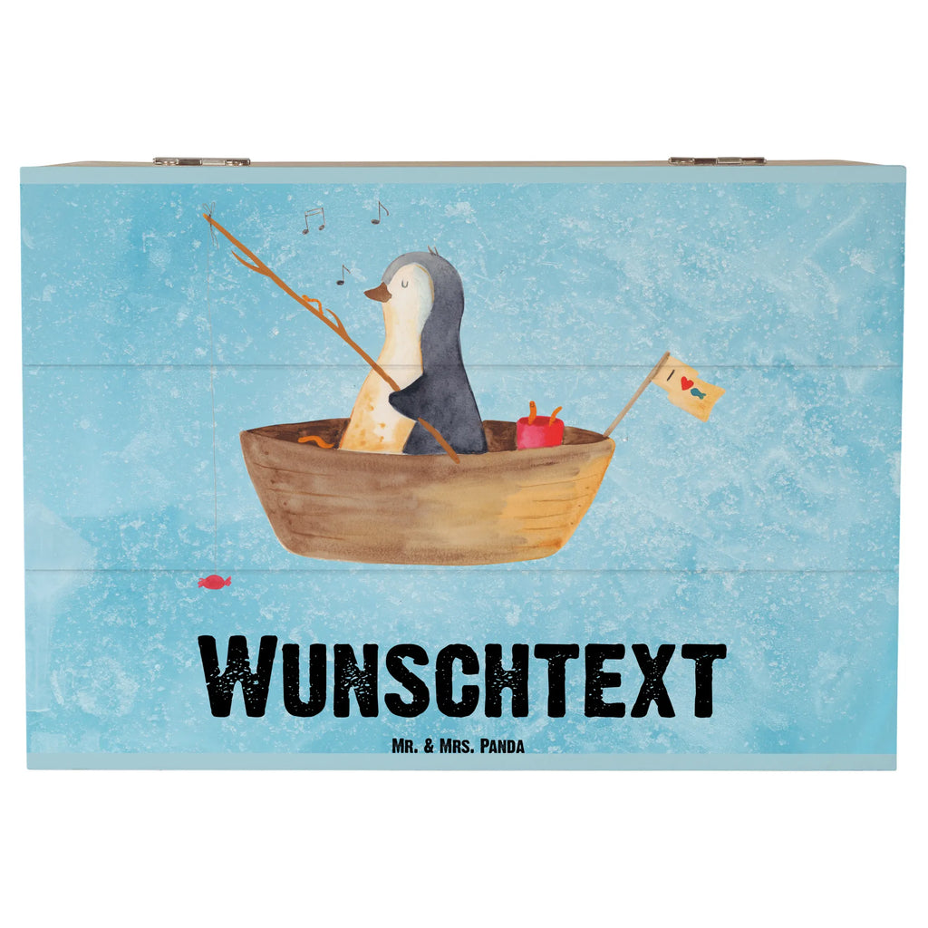 Personalisierte Holzkiste Pinguin Angelboot Holzkiste mit Namen, Kiste mit Namen, Schatzkiste mit Namen, Truhe mit Namen, Schatulle mit Namen, Erinnerungsbox mit Namen, Erinnerungskiste, mit Namen, Dekokiste mit Namen, Aufbewahrungsbox mit Namen, Holzkiste Personalisiert, Kiste Personalisiert, Schatzkiste Personalisiert, Truhe Personalisiert, Schatulle Personalisiert, Erinnerungsbox Personalisiert, Erinnerungskiste Personalisiert, Dekokiste Personalisiert, Aufbewahrungsbox Personalisiert, Geschenkbox personalisiert, GEschenkdose personalisiert, Pinguin, Pinguine, Angeln, Boot, Angelboot, Lebenslust, Leben, genießen, Motivation, Neustart, Neuanfang, Trennung, Scheidung, Geschenkidee Liebeskummer