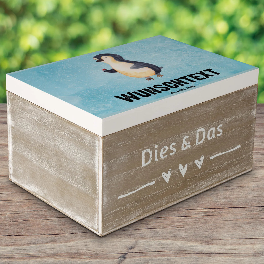 Personalisierte Holzkiste Pinguin Marienkäfer Holzkiste mit Namen, Kiste mit Namen, Schatzkiste mit Namen, Truhe mit Namen, Schatulle mit Namen, Erinnerungsbox mit Namen, Erinnerungskiste, mit Namen, Dekokiste mit Namen, Aufbewahrungsbox mit Namen, Holzkiste Personalisiert, Kiste Personalisiert, Schatzkiste Personalisiert, Truhe Personalisiert, Schatulle Personalisiert, Erinnerungsbox Personalisiert, Erinnerungskiste Personalisiert, Dekokiste Personalisiert, Aufbewahrungsbox Personalisiert, Geschenkbox personalisiert, GEschenkdose personalisiert, Pinguin, Pinguine, Marienkäfer, Liebe, Wunder, Glück, Freude, Lebensfreude