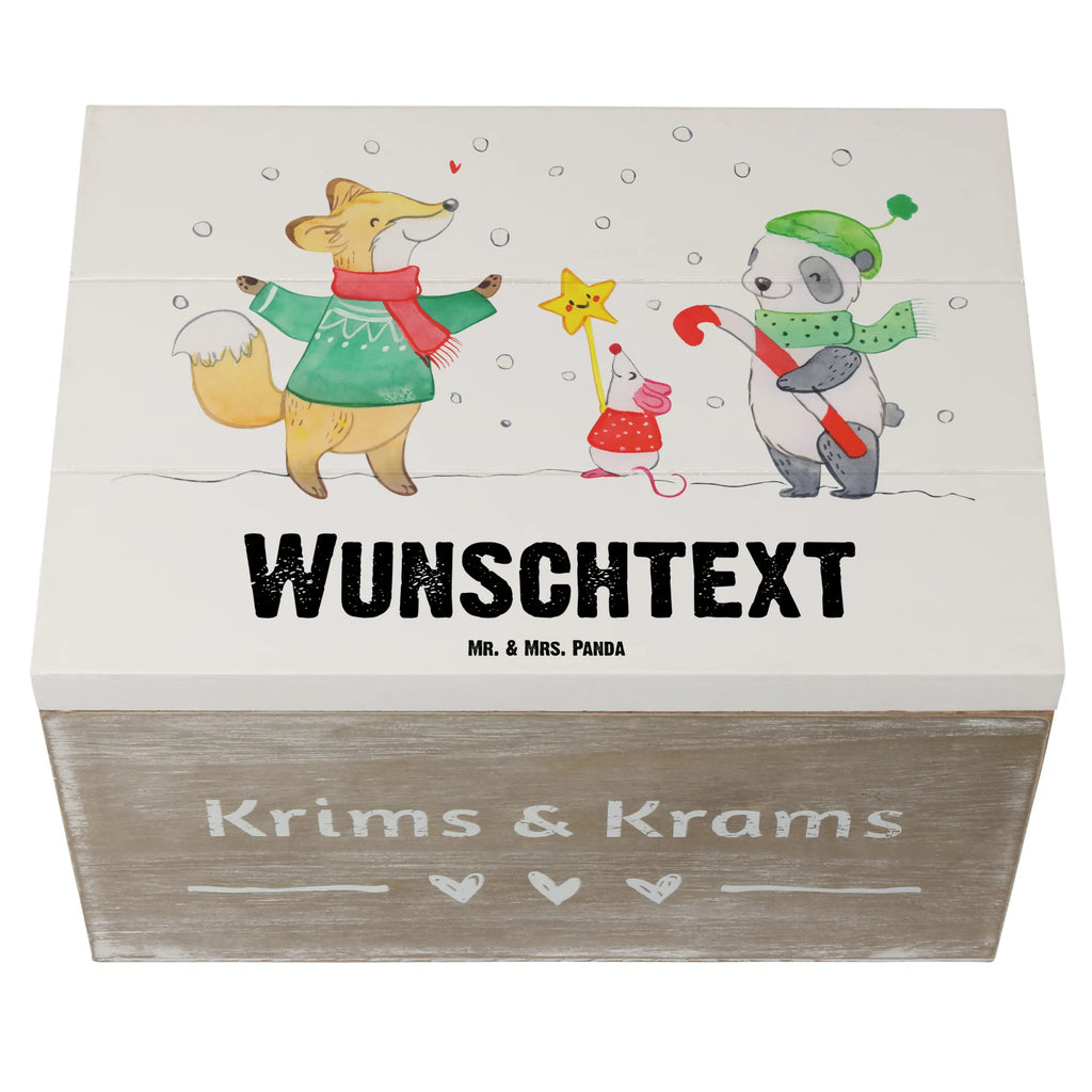 Personalisierte Holzkiste Winter Weihnachtsfreude Holzkiste mit Namen, Kiste mit Namen, Schatzkiste mit Namen, Truhe mit Namen, Schatulle mit Namen, Erinnerungsbox mit Namen, Erinnerungskiste, mit Namen, Dekokiste mit Namen, Aufbewahrungsbox mit Namen, Holzkiste Personalisiert, Kiste Personalisiert, Schatzkiste Personalisiert, Truhe Personalisiert, Schatulle Personalisiert, Erinnerungsbox Personalisiert, Erinnerungskiste Personalisiert, Dekokiste Personalisiert, Aufbewahrungsbox Personalisiert, Geschenkbox personalisiert, GEschenkdose personalisiert, Winter, Weihnachten, Weihnachtsdeko, Nikolaus, Advent, Heiligabend, Wintermotiv, Weihnachtsmann, Weihnachtstage, Fuchs, Weihnachtsbaum, Tannenbaum, Weihnachtszeit