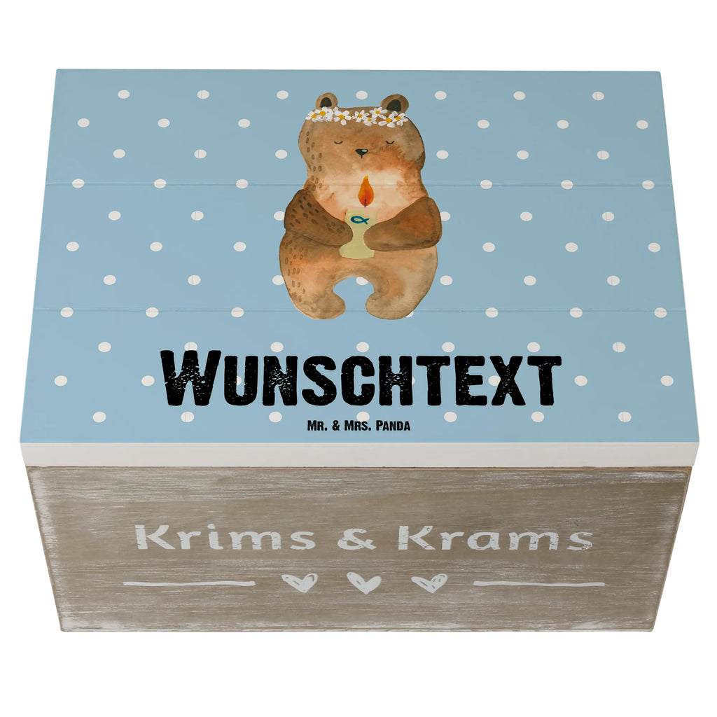 Personalisierte Holzkiste Kommunion-Bär Holzkiste mit Namen, Kiste mit Namen, Schatzkiste mit Namen, Truhe mit Namen, Schatulle mit Namen, Erinnerungsbox mit Namen, Erinnerungskiste, mit Namen, Dekokiste mit Namen, Aufbewahrungsbox mit Namen, Holzkiste Personalisiert, Kiste Personalisiert, Schatzkiste Personalisiert, Truhe Personalisiert, Schatulle Personalisiert, Erinnerungsbox Personalisiert, Erinnerungskiste Personalisiert, Dekokiste Personalisiert, Aufbewahrungsbox Personalisiert, Geschenkbox personalisiert, GEschenkdose personalisiert, Bär, Teddy, Teddybär, Kommunion, Gottes Segen, Taufkerze, katholisch