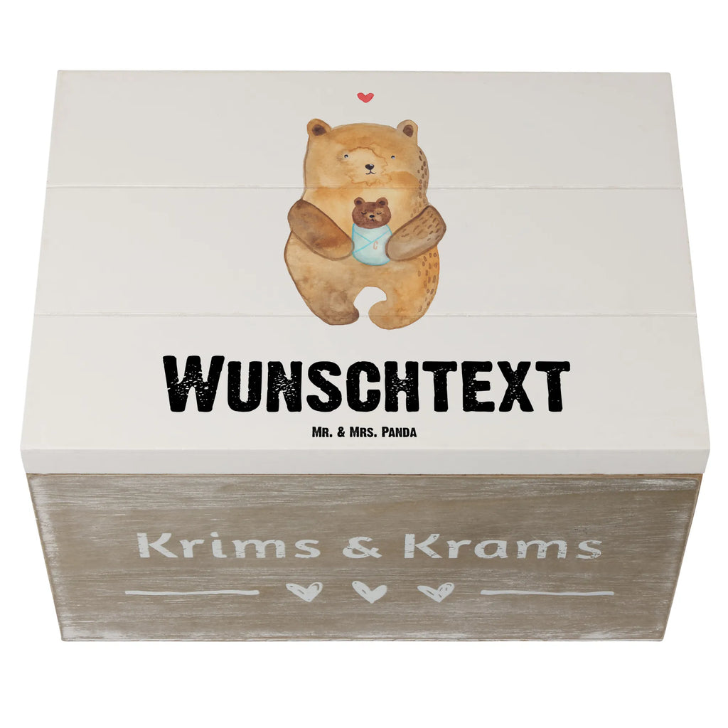 Personalisierte Holzkiste Bär Baby Holzkiste mit Namen, Kiste mit Namen, Schatzkiste mit Namen, Truhe mit Namen, Schatulle mit Namen, Erinnerungsbox mit Namen, Erinnerungskiste, mit Namen, Dekokiste mit Namen, Aufbewahrungsbox mit Namen, Holzkiste Personalisiert, Kiste Personalisiert, Schatzkiste Personalisiert, Truhe Personalisiert, Schatulle Personalisiert, Erinnerungsbox Personalisiert, Erinnerungskiste Personalisiert, Dekokiste Personalisiert, Aufbewahrungsbox Personalisiert, Geschenkbox personalisiert, GEschenkdose personalisiert, Bär, Teddy, Teddybär, Eltern, Mutter, Baby, Taufe, Geburt, Nichte, Neffe, Enkel, Enkelin, Täufling, Geburtstag, Glückwunsch