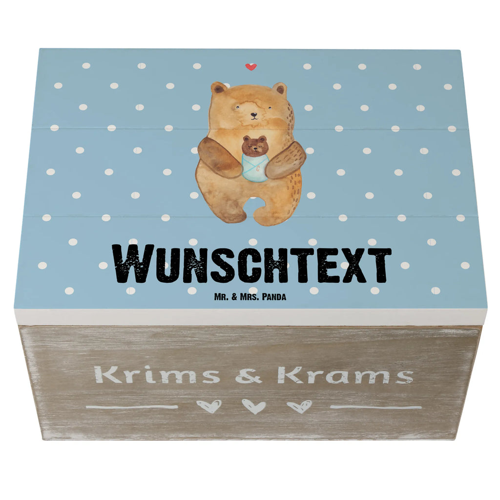 Personalisierte Holzkiste Bär Baby Holzkiste mit Namen, Kiste mit Namen, Schatzkiste mit Namen, Truhe mit Namen, Schatulle mit Namen, Erinnerungsbox mit Namen, Erinnerungskiste, mit Namen, Dekokiste mit Namen, Aufbewahrungsbox mit Namen, Holzkiste Personalisiert, Kiste Personalisiert, Schatzkiste Personalisiert, Truhe Personalisiert, Schatulle Personalisiert, Erinnerungsbox Personalisiert, Erinnerungskiste Personalisiert, Dekokiste Personalisiert, Aufbewahrungsbox Personalisiert, Geschenkbox personalisiert, GEschenkdose personalisiert, Bär, Teddy, Teddybär, Eltern, Mutter, Baby, Taufe, Geburt, Nichte, Neffe, Enkel, Enkelin, Täufling, Geburtstag, Glückwunsch