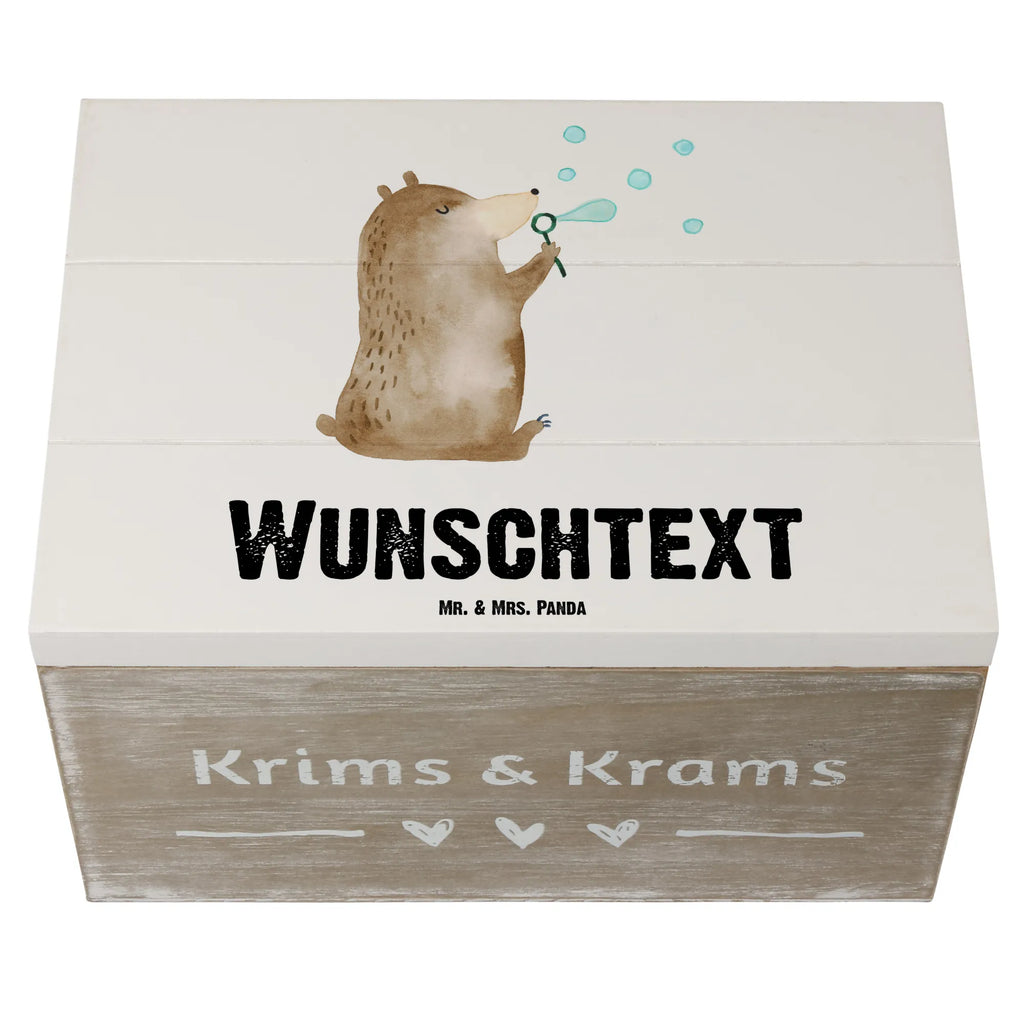 Personalisierte Holzkiste Bär Seifenblasen Holzkiste mit Namen, Kiste mit Namen, Schatzkiste mit Namen, Truhe mit Namen, Schatulle mit Namen, Erinnerungsbox mit Namen, Erinnerungskiste, mit Namen, Dekokiste mit Namen, Aufbewahrungsbox mit Namen, Holzkiste Personalisiert, Kiste Personalisiert, Schatzkiste Personalisiert, Truhe Personalisiert, Schatulle Personalisiert, Erinnerungsbox Personalisiert, Erinnerungskiste Personalisiert, Dekokiste Personalisiert, Aufbewahrungsbox Personalisiert, Geschenkbox personalisiert, GEschenkdose personalisiert, Bär, Teddy, Teddybär, Seifenblasen Bär Lustig Sein Glücklich Traurig Happy