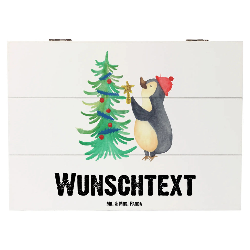 Personalisierte Holzkiste Pinguin Weihnachtsbaum Holzkiste mit Namen, Kiste mit Namen, Schatzkiste mit Namen, Truhe mit Namen, Schatulle mit Namen, Erinnerungsbox mit Namen, Erinnerungskiste, mit Namen, Dekokiste mit Namen, Aufbewahrungsbox mit Namen, Holzkiste Personalisiert, Kiste Personalisiert, Schatzkiste Personalisiert, Truhe Personalisiert, Schatulle Personalisiert, Erinnerungsbox Personalisiert, Erinnerungskiste Personalisiert, Dekokiste Personalisiert, Aufbewahrungsbox Personalisiert, Geschenkbox personalisiert, GEschenkdose personalisiert, Winter, Weihnachten, Weihnachtsdeko, Nikolaus, Advent, Heiligabend, Wintermotiv, Pinguin