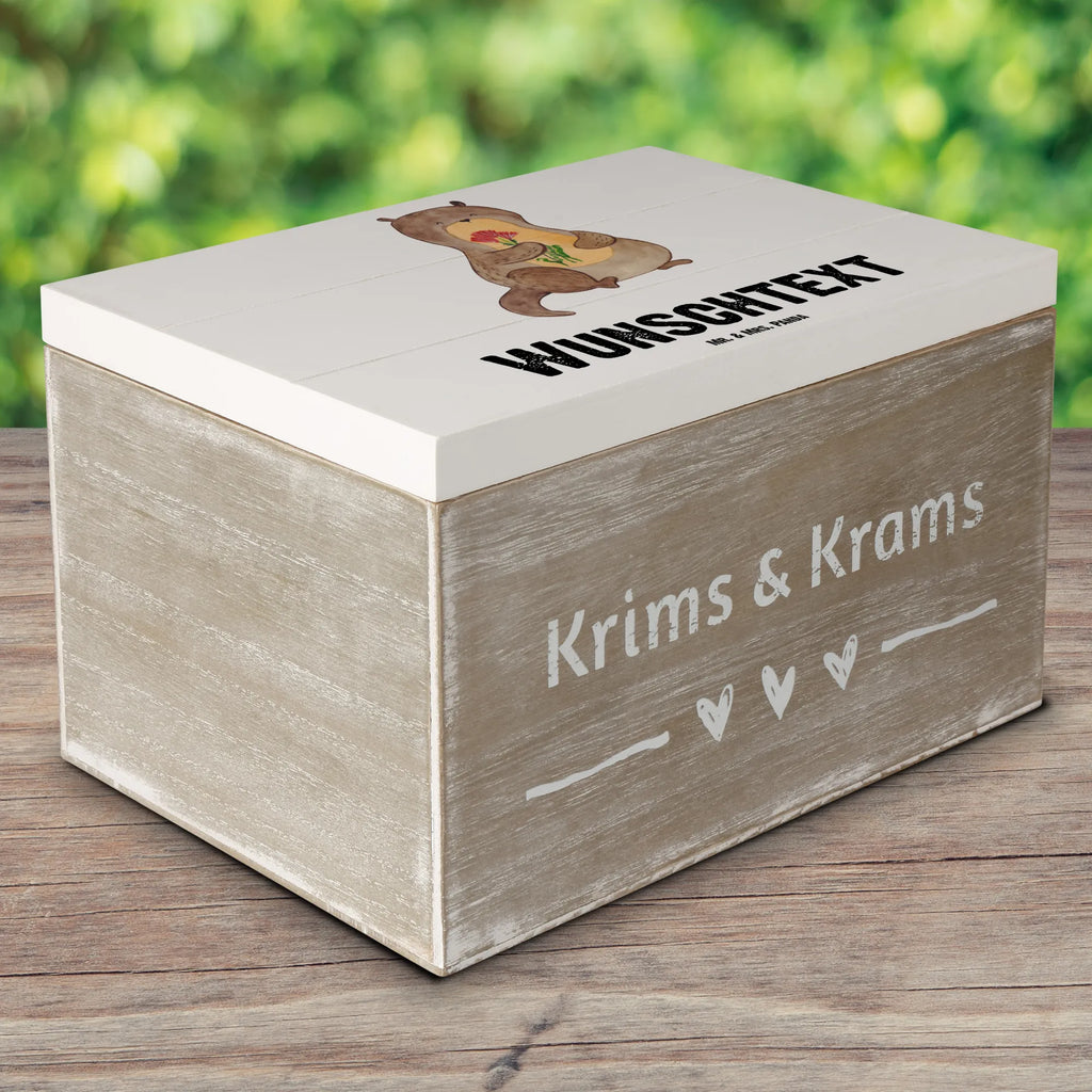 Personalisierte Holzkiste Otter Blumenstrauß Holzkiste mit Namen, Kiste mit Namen, Schatzkiste mit Namen, Truhe mit Namen, Schatulle mit Namen, Erinnerungsbox mit Namen, Erinnerungskiste, mit Namen, Dekokiste mit Namen, Aufbewahrungsbox mit Namen, Holzkiste Personalisiert, Kiste Personalisiert, Schatzkiste Personalisiert, Truhe Personalisiert, Schatulle Personalisiert, Erinnerungsbox Personalisiert, Erinnerungskiste Personalisiert, Dekokiste Personalisiert, Aufbewahrungsbox Personalisiert, Geschenkbox personalisiert, GEschenkdose personalisiert, Otter, Fischotter, Seeotter, Otter Seeotter See Otter