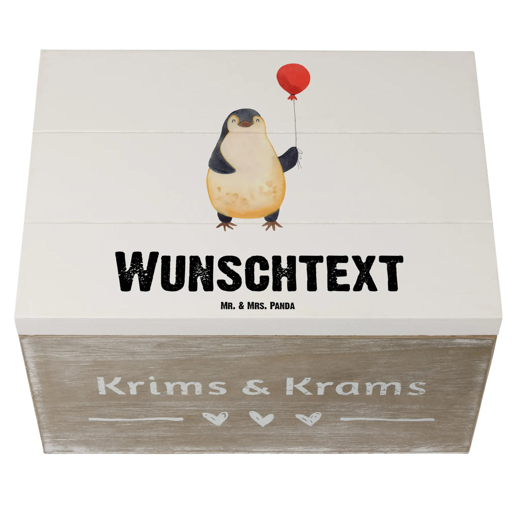 Personalisierte Holzkiste Pinguin Luftballon Holzkiste mit Namen, Kiste mit Namen, Schatzkiste mit Namen, Truhe mit Namen, Schatulle mit Namen, Erinnerungsbox mit Namen, Erinnerungskiste, mit Namen, Dekokiste mit Namen, Aufbewahrungsbox mit Namen, Holzkiste Personalisiert, Kiste Personalisiert, Schatzkiste Personalisiert, Truhe Personalisiert, Schatulle Personalisiert, Erinnerungsbox Personalisiert, Erinnerungskiste Personalisiert, Dekokiste Personalisiert, Aufbewahrungsbox Personalisiert, Geschenkbox personalisiert, GEschenkdose personalisiert, Pinguin, Pinguine, Luftballon, Tagträume, Lebenslust, Geschenk Freundin, Geschenkidee, beste Freundin, Motivation, Neustart, neues Leben, Liebe, Glück