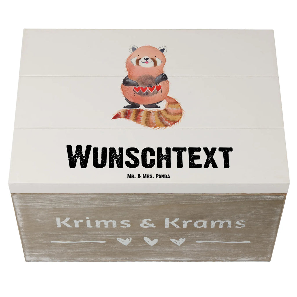 Personalisierte Holzkiste Roter Panda Holzkiste mit Namen, Kiste mit Namen, Schatzkiste mit Namen, Truhe mit Namen, Schatulle mit Namen, Erinnerungsbox mit Namen, Erinnerungskiste, mit Namen, Dekokiste mit Namen, Aufbewahrungsbox mit Namen, Holzkiste Personalisiert, Kiste Personalisiert, Schatzkiste Personalisiert, Truhe Personalisiert, Schatulle Personalisiert, Erinnerungsbox Personalisiert, Erinnerungskiste Personalisiert, Dekokiste Personalisiert, Aufbewahrungsbox Personalisiert, Geschenkbox personalisiert, GEschenkdose personalisiert, Tiermotive, Gute Laune, lustige Sprüche, Tiere, Panda, Liebe, Rot, Herz, Liebling, Lieblingsmensch