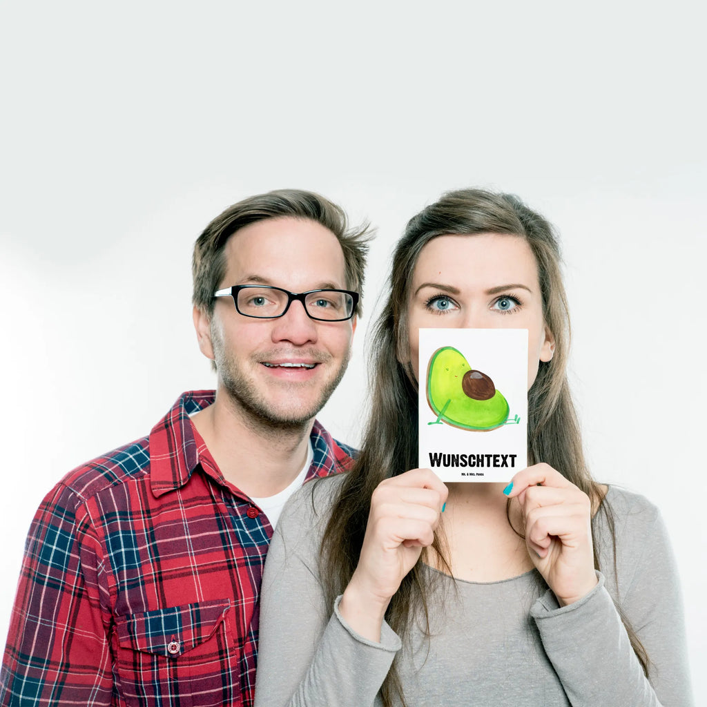 Personalisierte Postkarte Avocado schwanger Postkarte mit Namen, Postkarte bedrucken, Postkarte mit Wunschtext, Postkarte personalisierbar, Geschenkkarte mit Namen, Grußkarte mit Namen, Karte mit Namen, Einladung mit Namen, Ansichtskarte mit Namen, Geschenkkarte mit Wunschtext, Grußkarte mit Wunschtext, Karte mit Wunschtext, Einladung mit Wunschtext, Ansichtskarte mit Wunschtext, Avocado, Veggie, Vegan, Gesund, schwanger, Schwangerschaft, Babyparty, Babyshower