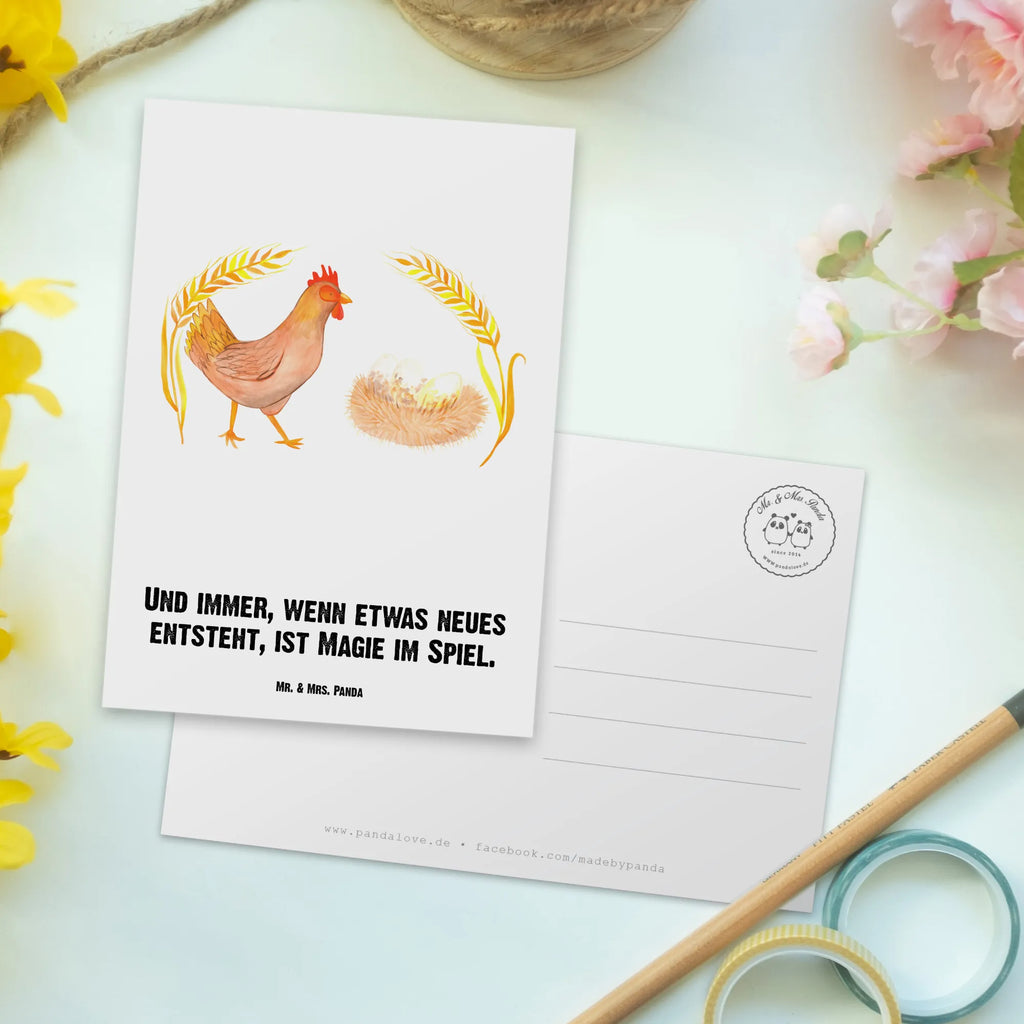 Personalisierte Postkarte Huhn stolz Postkarte mit Namen, Postkarte bedrucken, Postkarte mit Wunschtext, Postkarte personalisierbar, Geschenkkarte mit Namen, Grußkarte mit Namen, Karte mit Namen, Einladung mit Namen, Ansichtskarte mit Namen, Geschenkkarte mit Wunschtext, Grußkarte mit Wunschtext, Karte mit Wunschtext, Einladung mit Wunschtext, Ansichtskarte mit Wunschtext, Bauernhof, Hoftiere, Landwirt, Landwirtin, Hahn, Henne, Hühner, Eier, Hof, Landleben, Motivation, Geburt, Magie, Spruch, Schwangerschaft