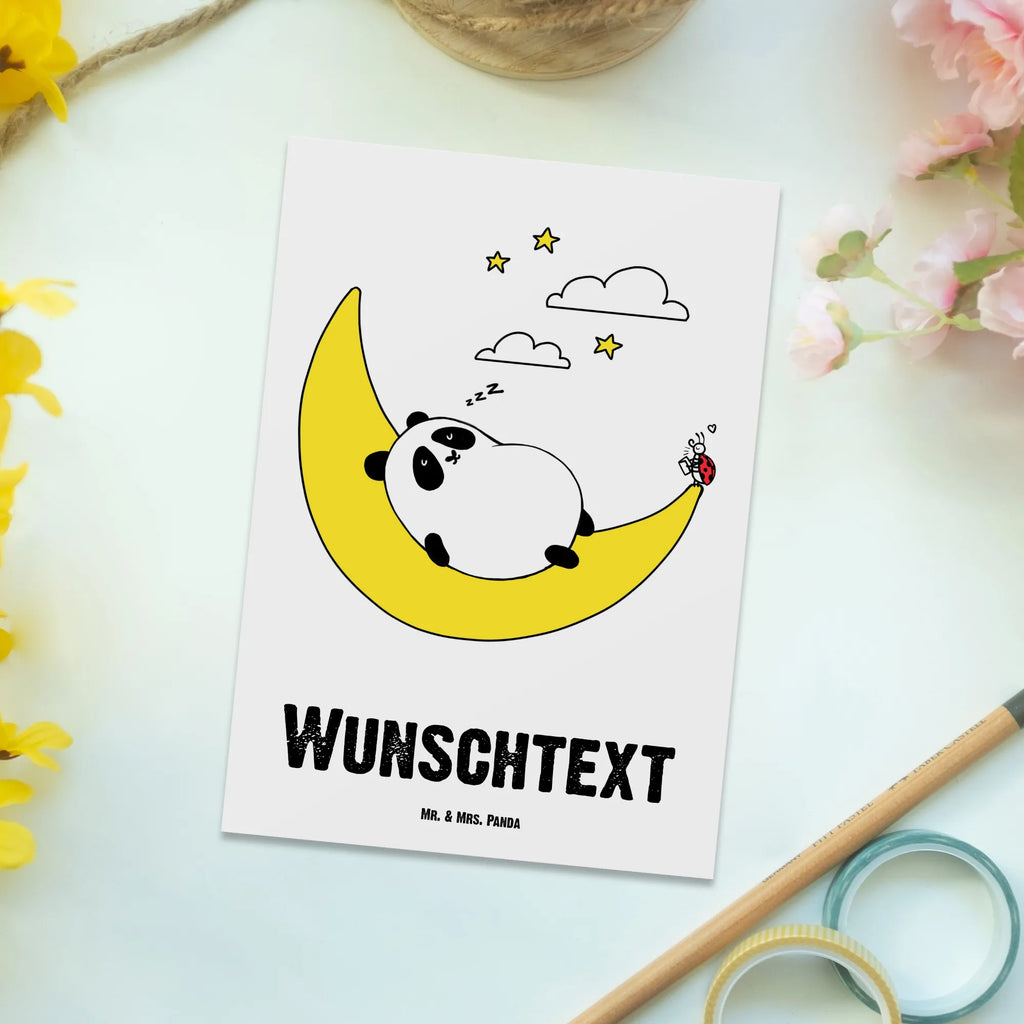 Personalisierte Postkarte Panda Easy Postkarte mit Namen, Postkarte bedrucken, Postkarte mit Wunschtext, Postkarte personalisierbar, Geschenkkarte mit Namen, Grußkarte mit Namen, Karte mit Namen, Einladung mit Namen, Ansichtskarte mit Namen, Geschenkkarte mit Wunschtext, Grußkarte mit Wunschtext, Karte mit Wunschtext, Einladung mit Wunschtext, Ansichtskarte mit Wunschtext