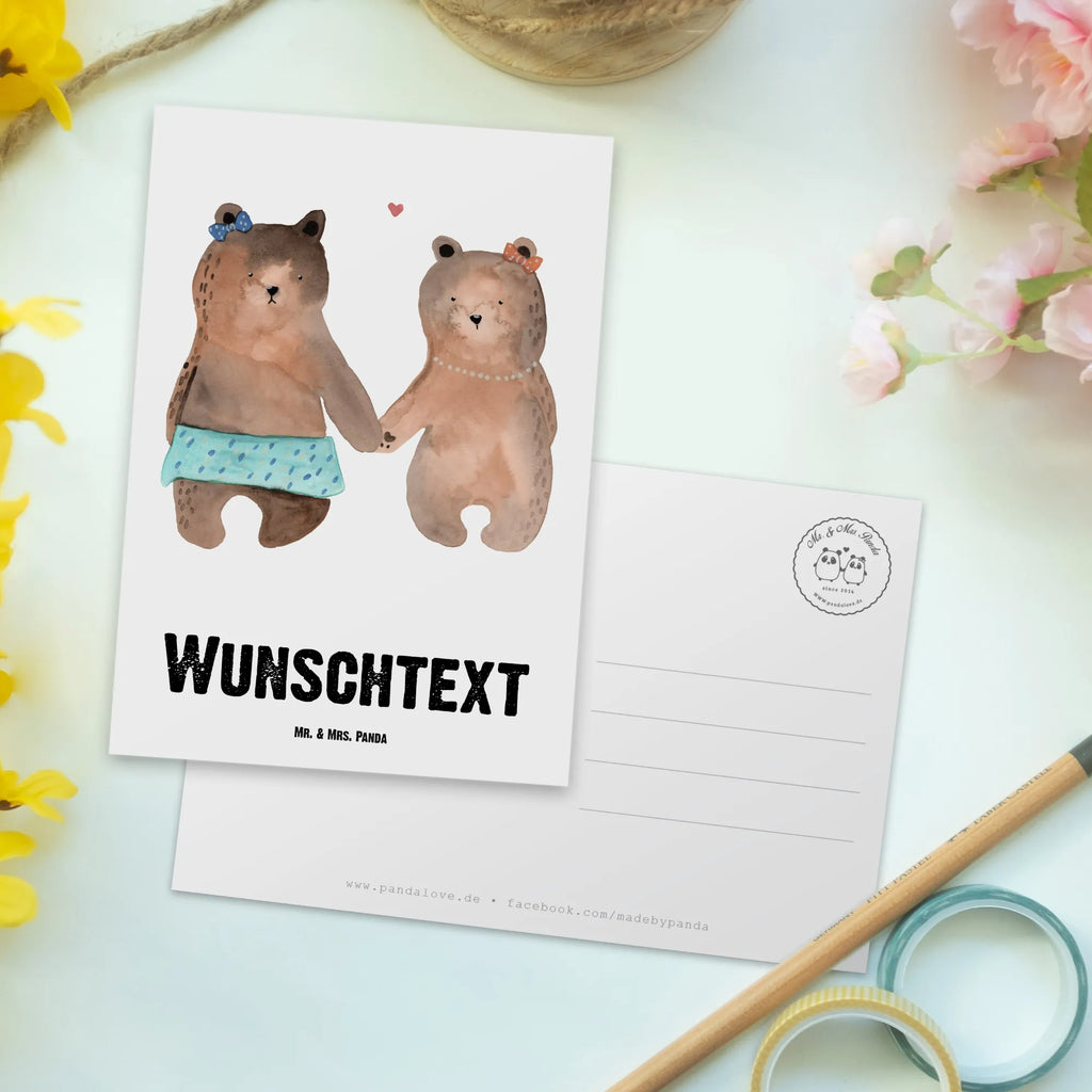 Personalisierte Postkarte Bär Freundin Postkarte mit Namen, Postkarte bedrucken, Postkarte mit Wunschtext, Postkarte personalisierbar, Geschenkkarte mit Namen, Grußkarte mit Namen, Karte mit Namen, Einladung mit Namen, Ansichtskarte mit Namen, Geschenkkarte mit Wunschtext, Grußkarte mit Wunschtext, Karte mit Wunschtext, Einladung mit Wunschtext, Ansichtskarte mit Wunschtext, Bär, Teddy, Teddybär, Bär Freundin Beste Freund Liebe Liebesbeweis Verliebt Kumpel Kumpeliene