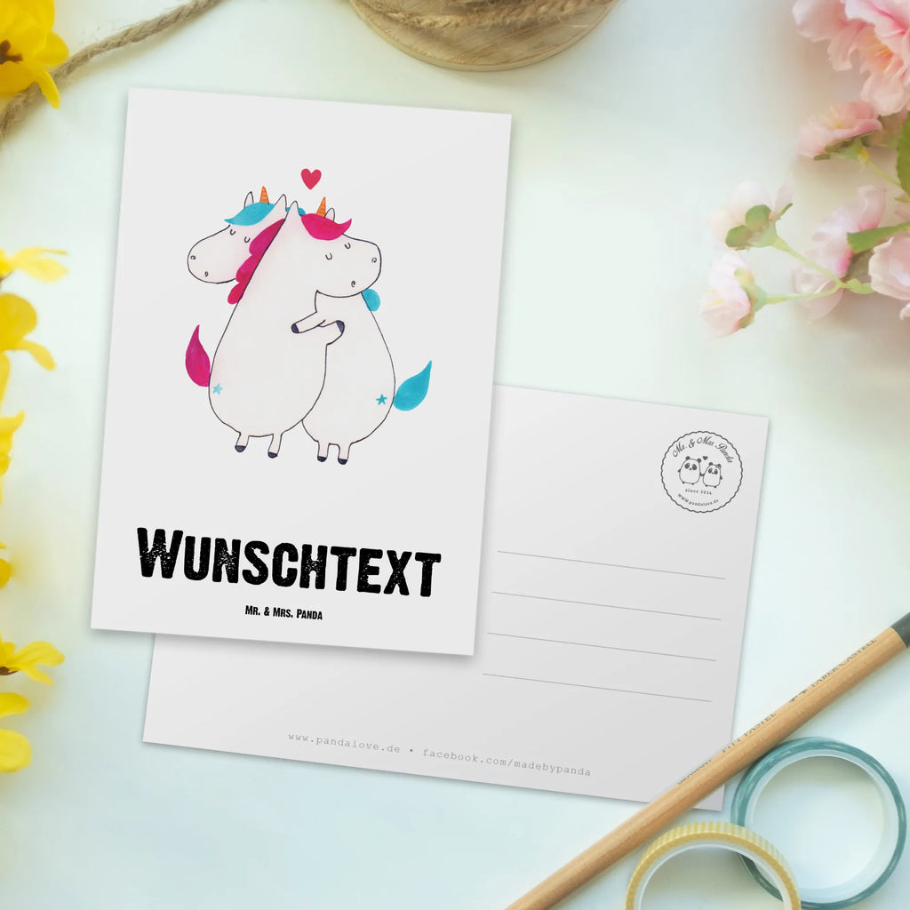 Personalisierte Postkarte Einhorn Mitteilung Postkarte mit Namen, Postkarte bedrucken, Postkarte mit Wunschtext, Postkarte personalisierbar, Geschenkkarte mit Namen, Grußkarte mit Namen, Karte mit Namen, Einladung mit Namen, Ansichtskarte mit Namen, Geschenkkarte mit Wunschtext, Grußkarte mit Wunschtext, Karte mit Wunschtext, Einladung mit Wunschtext, Ansichtskarte mit Wunschtext, Einhorn, Einhörner, Einhorn Deko, Pegasus, Unicorn, Valentinstag, Valentine, Liebe, Geschenk, Partner, Ehe, lustig, witzig, Spruch