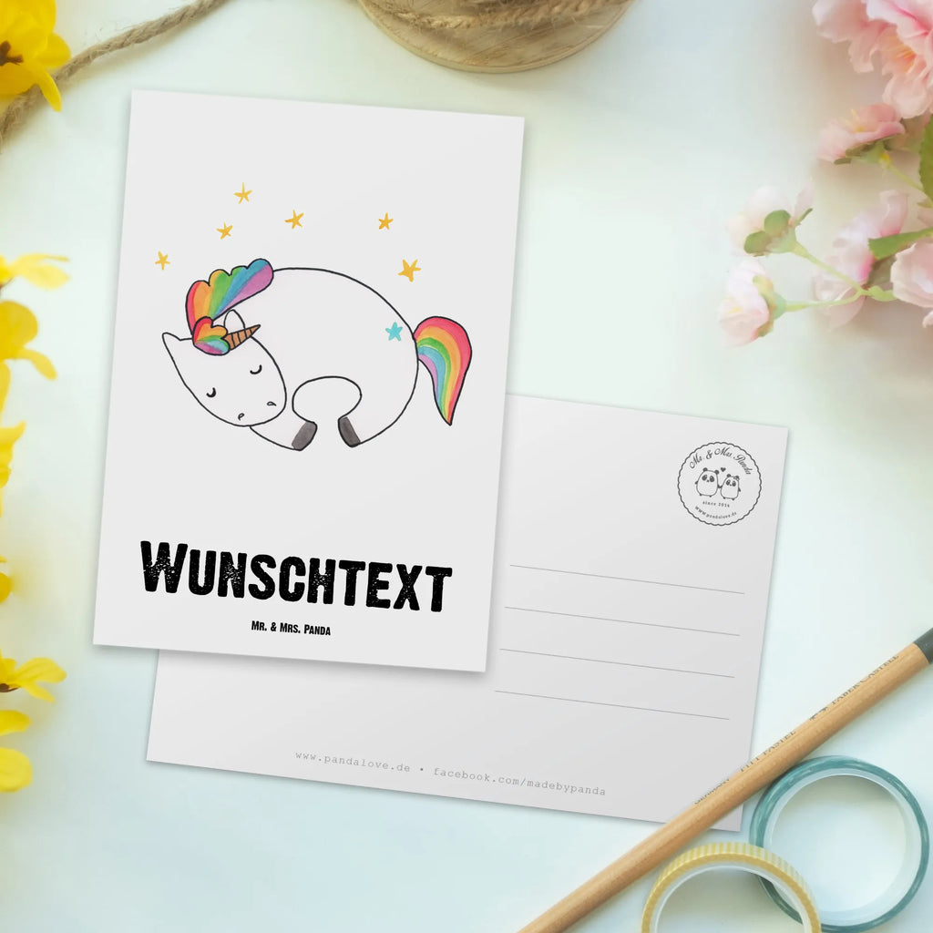 Personalisierte Postkarte Einhorn Nacht Postkarte mit Namen, Postkarte bedrucken, Postkarte mit Wunschtext, Postkarte personalisierbar, Geschenkkarte mit Namen, Grußkarte mit Namen, Karte mit Namen, Einladung mit Namen, Ansichtskarte mit Namen, Geschenkkarte mit Wunschtext, Grußkarte mit Wunschtext, Karte mit Wunschtext, Einladung mit Wunschtext, Ansichtskarte mit Wunschtext, Einhorn, Einhörner, Einhorn Deko, Pegasus, Unicorn, Träume, Traum, unicorn, Realität, Menschen, Geschenk, Ruhe, Freundin