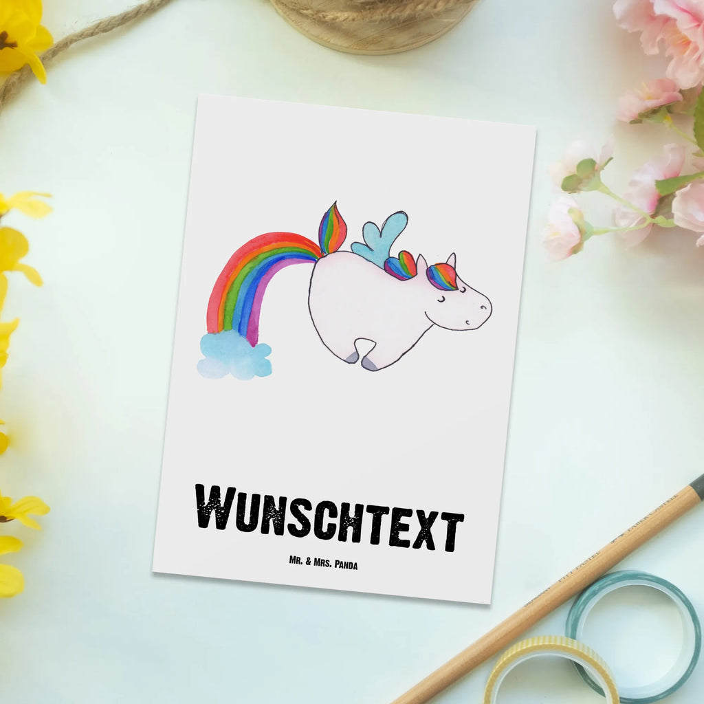 Personalisierte Postkarte Einhorn Fliegendes Pferd Postkarte mit Namen, Postkarte bedrucken, Postkarte mit Wunschtext, Postkarte personalisierbar, Geschenkkarte mit Namen, Grußkarte mit Namen, Karte mit Namen, Einladung mit Namen, Ansichtskarte mit Namen, Geschenkkarte mit Wunschtext, Grußkarte mit Wunschtext, Karte mit Wunschtext, Einladung mit Wunschtext, Ansichtskarte mit Wunschtext, Einhorn, Einhörner, Einhorn Deko, Pegasus, Unicorn, Regenbogen, Spielen, Realität, Glitzer, Erwachsenwerden