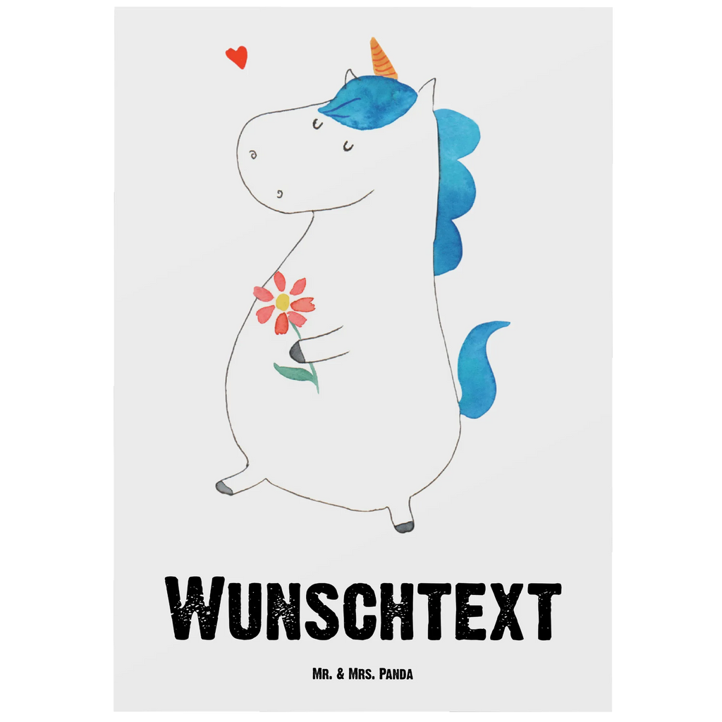 Personalisierte Postkarte Einhorn Spaziergang Postkarte mit Namen, Postkarte bedrucken, Postkarte mit Wunschtext, Postkarte personalisierbar, Geschenkkarte mit Namen, Grußkarte mit Namen, Karte mit Namen, Einladung mit Namen, Ansichtskarte mit Namen, Geschenkkarte mit Wunschtext, Grußkarte mit Wunschtext, Karte mit Wunschtext, Einladung mit Wunschtext, Ansichtskarte mit Wunschtext, Einhorn, Einhörner, Einhorn Deko, Pegasus, Unicorn, Glitzer, Blumen, Spaziergang, Motivation, Gute Laune, Freude, Freundin, Mutter, Schwester