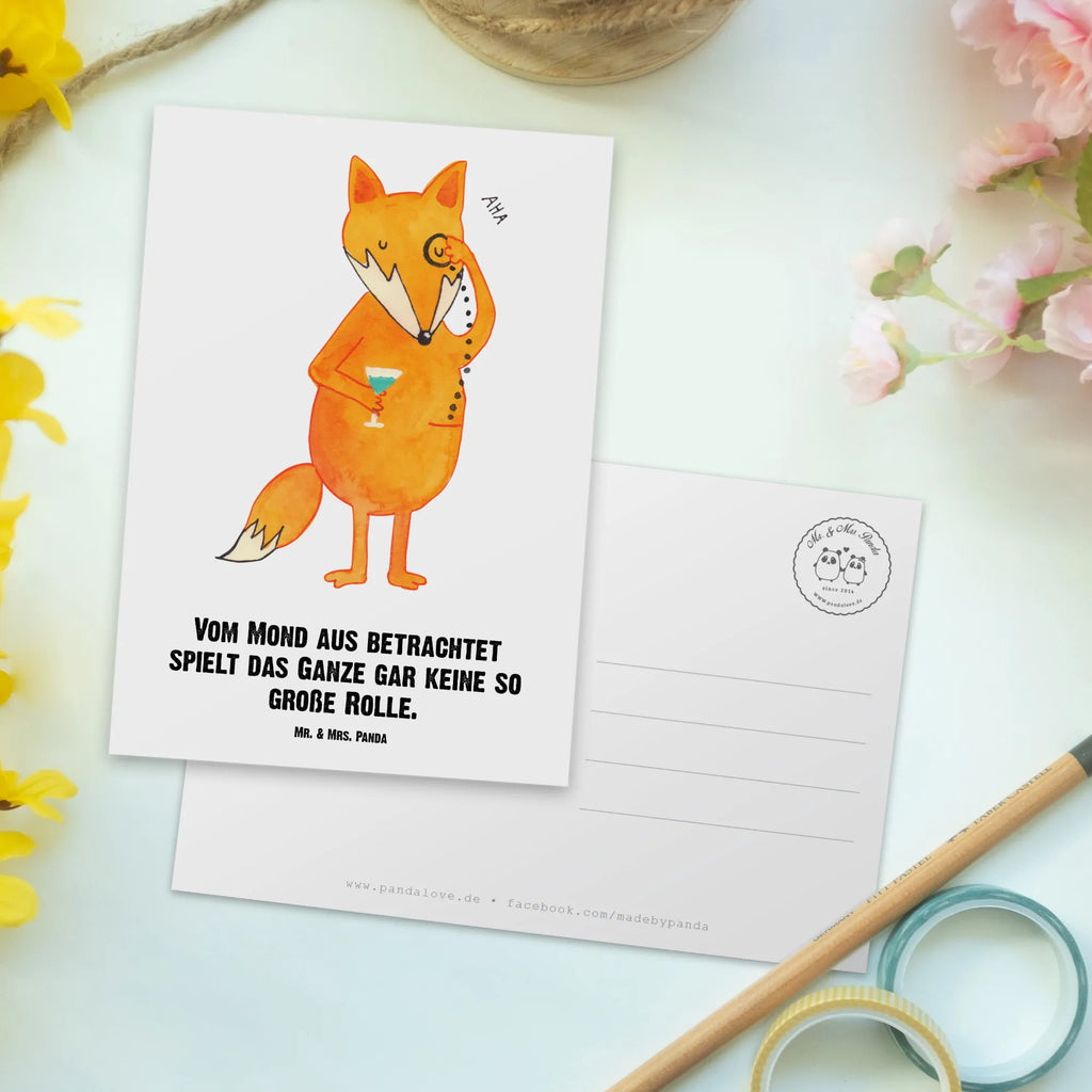 Personalisierte Postkarte Fuchs Lord Postkarte mit Namen, Postkarte bedrucken, Postkarte mit Wunschtext, Postkarte personalisierbar, Geschenkkarte mit Namen, Grußkarte mit Namen, Karte mit Namen, Einladung mit Namen, Ansichtskarte mit Namen, Geschenkkarte mit Wunschtext, Grußkarte mit Wunschtext, Karte mit Wunschtext, Einladung mit Wunschtext, Ansichtskarte mit Wunschtext, Fuchs, Füchse, tröstende Worte, Spruch lustig, Liebeskummer Geschenk, Motivation Spruch, Problemlösung