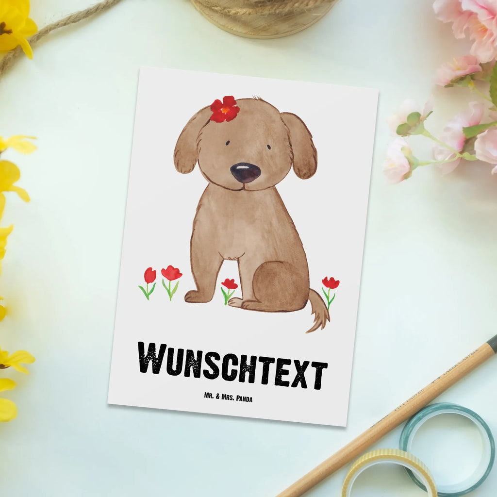 Personalisierte Postkarte Hund Hundedame Postkarte mit Namen, Postkarte bedrucken, Postkarte mit Wunschtext, Postkarte personalisierbar, Geschenkkarte mit Namen, Grußkarte mit Namen, Karte mit Namen, Einladung mit Namen, Ansichtskarte mit Namen, Geschenkkarte mit Wunschtext, Grußkarte mit Wunschtext, Karte mit Wunschtext, Einladung mit Wunschtext, Ansichtskarte mit Wunschtext, Hund, Hundemotiv, Haustier, Hunderasse, Tierliebhaber, Hundebesitzer, Sprüche, Hunde, Hundeliebe, Hundeglück, Liebe, Frauchen