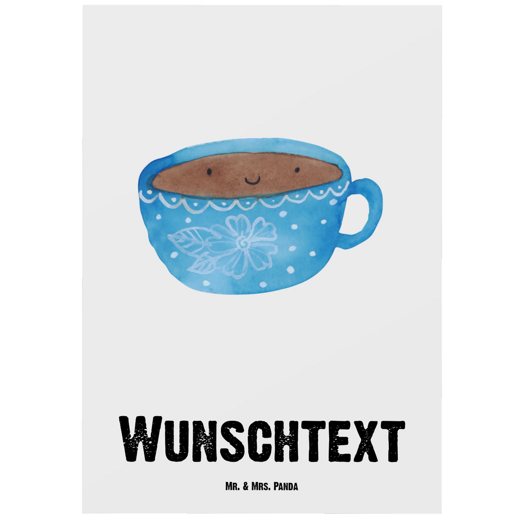 Personalisierte Postkarte Kaffee Tasse Postkarte mit Namen, Postkarte bedrucken, Postkarte mit Wunschtext, Postkarte personalisierbar, Geschenkkarte mit Namen, Grußkarte mit Namen, Karte mit Namen, Einladung mit Namen, Ansichtskarte mit Namen, Geschenkkarte mit Wunschtext, Grußkarte mit Wunschtext, Karte mit Wunschtext, Einladung mit Wunschtext, Ansichtskarte mit Wunschtext, Tiermotive, Gute Laune, lustige Sprüche, Tiere, Kaffee, Tasse, Liebe, Geschmack, Genuss, Glücklich