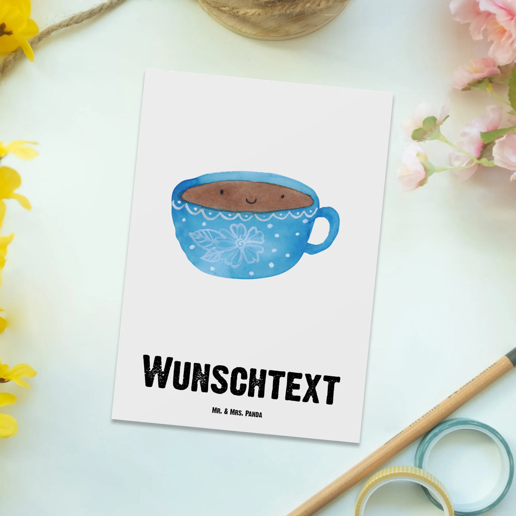 Personalisierte Postkarte Kaffee Tasse Postkarte mit Namen, Postkarte bedrucken, Postkarte mit Wunschtext, Postkarte personalisierbar, Geschenkkarte mit Namen, Grußkarte mit Namen, Karte mit Namen, Einladung mit Namen, Ansichtskarte mit Namen, Geschenkkarte mit Wunschtext, Grußkarte mit Wunschtext, Karte mit Wunschtext, Einladung mit Wunschtext, Ansichtskarte mit Wunschtext, Tiermotive, Gute Laune, lustige Sprüche, Tiere, Kaffee, Tasse, Liebe, Geschmack, Genuss, Glücklich