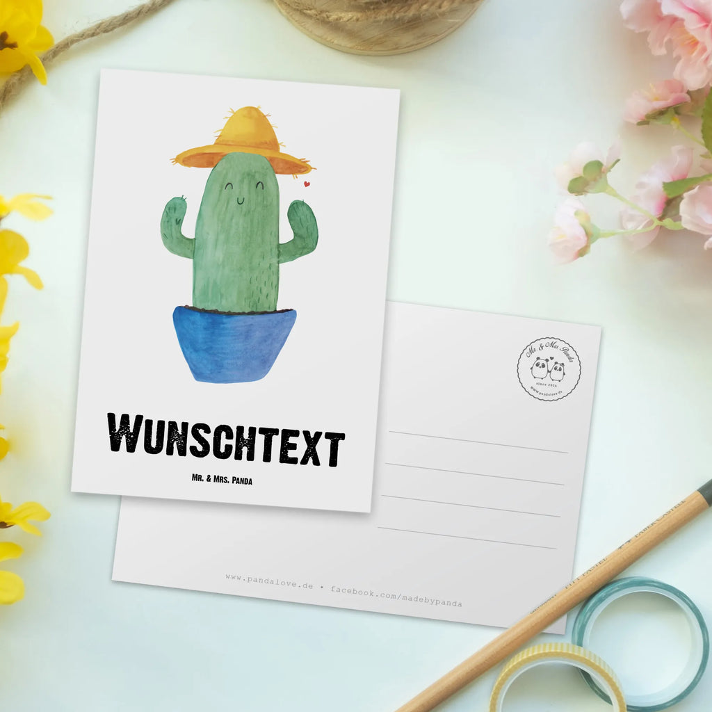 Personalisierte Postkarte Kaktus Sonnenhut Postkarte mit Namen, Postkarte bedrucken, Postkarte mit Wunschtext, Postkarte personalisierbar, Geschenkkarte mit Namen, Grußkarte mit Namen, Karte mit Namen, Einladung mit Namen, Ansichtskarte mit Namen, Geschenkkarte mit Wunschtext, Grußkarte mit Wunschtext, Karte mit Wunschtext, Einladung mit Wunschtext, Ansichtskarte mit Wunschtext, Kaktus, Kakteen, Reisen, Weltreise, Weltenbummler, Reisetagebuch, Städtetrip, Kaktusliebe, Geschenkidee, Spruch, Motivation