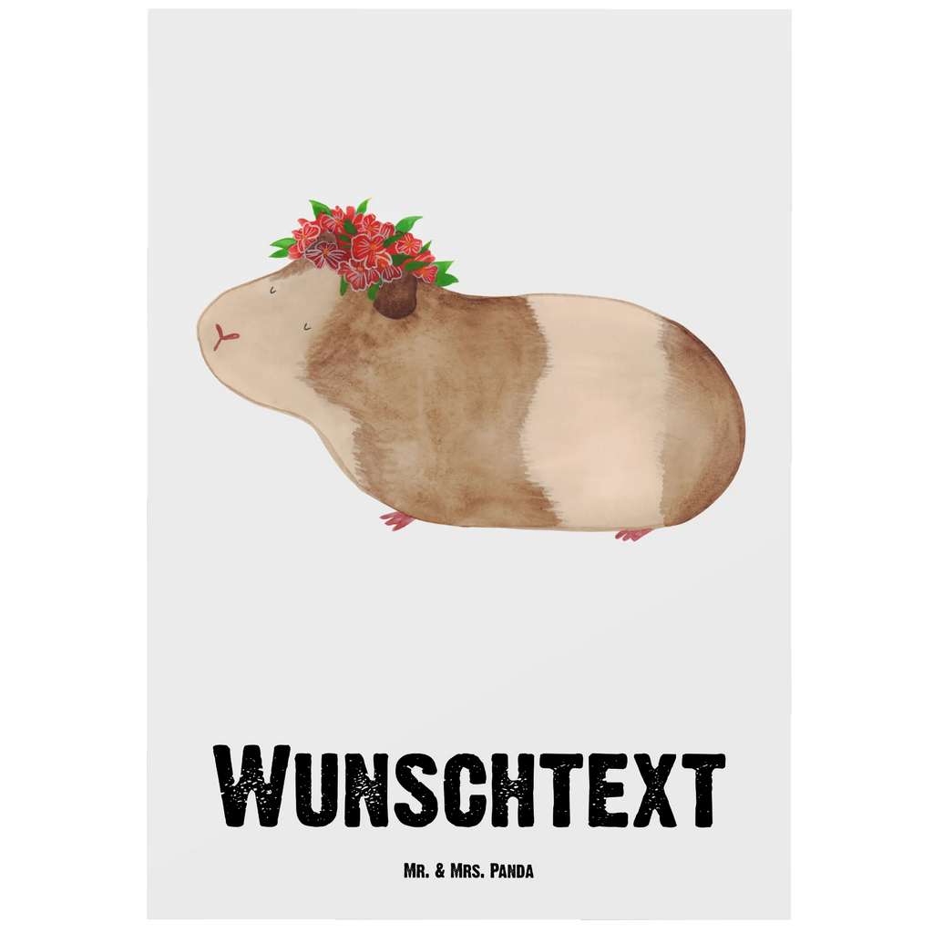 Personalisierte Postkarte Meerschweinchen weise Postkarte mit Namen, Postkarte bedrucken, Postkarte mit Wunschtext, Postkarte personalisierbar, Geschenkkarte mit Namen, Grußkarte mit Namen, Karte mit Namen, Einladung mit Namen, Ansichtskarte mit Namen, Geschenkkarte mit Wunschtext, Grußkarte mit Wunschtext, Karte mit Wunschtext, Einladung mit Wunschtext, Ansichtskarte mit Wunschtext, Tiermotive, Gute Laune, lustige Sprüche, Tiere, Meerschweinchen, Meerie, Meeries, Wunder, Blumenkind, Realität, Spruch, Weisheit, Motivation, Wunderland