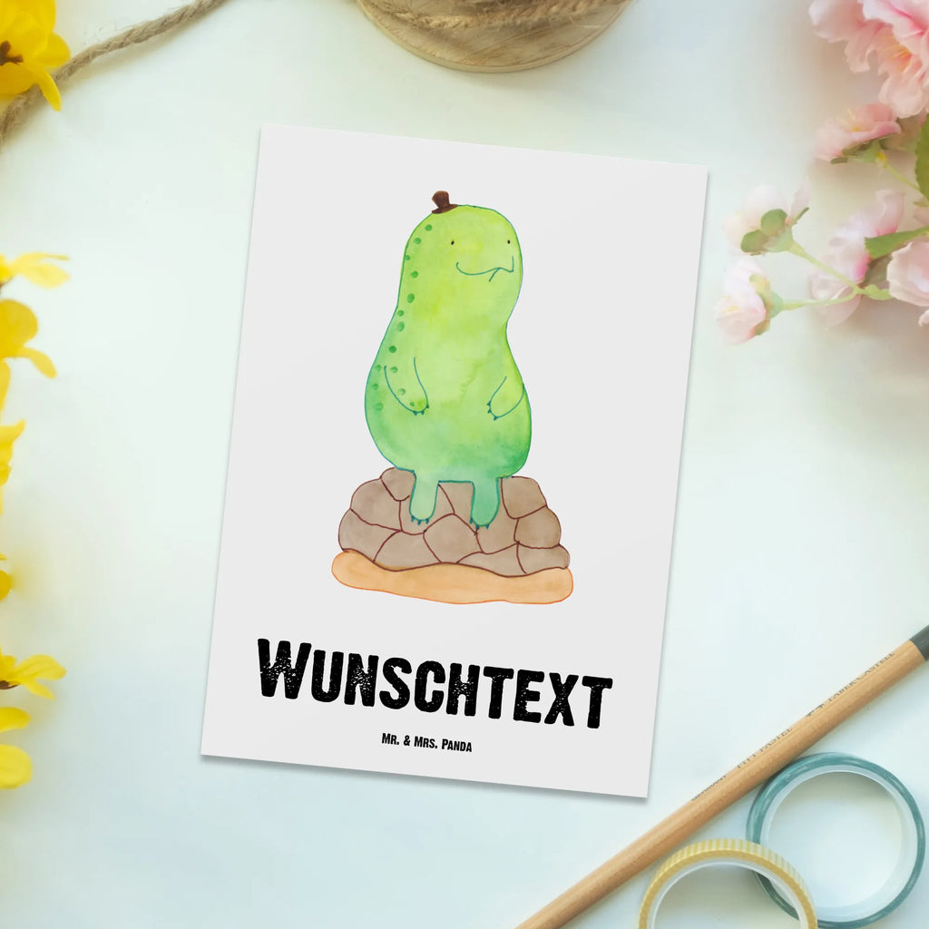 Personalisierte Postkarte Schildkröte Pause Postkarte mit Namen, Postkarte bedrucken, Postkarte mit Wunschtext, Postkarte personalisierbar, Geschenkkarte mit Namen, Grußkarte mit Namen, Karte mit Namen, Einladung mit Namen, Ansichtskarte mit Namen, Geschenkkarte mit Wunschtext, Grußkarte mit Wunschtext, Karte mit Wunschtext, Einladung mit Wunschtext, Ansichtskarte mit Wunschtext, Schildkröte, Achtsamkeit, Entschleunigen, achtsam