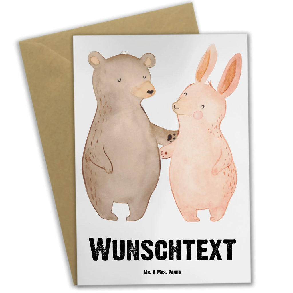 Personalisierte Grußkarte Bär Hase Umarmen Personalisierte Grußkarte, Personalisiertere Klappkarte, Personalisierte Einladungskarte, Personalisierte Glückwunschkarte, Personalisierte Hochzeitskarte, Personalisierte Geburtstagskarte, Grußkarte mit Namen, Grußkarte selber drucken, Grußkarte selbst gestalten, Grußkarte mit persönlichen Nachrichten, Grußkarte als Geldgeschenk, Grußkarten personalisiert, Personalisierte Karte, Liebe, Partner, Freund, Freundin, Ehemann, Ehefrau, Heiraten, Verlobung, Heiratsantrag, Liebesgeschenk, Jahrestag, Hocheitstag, Freunde, bester Freund, Hase, Bär, Bärchen, best friends