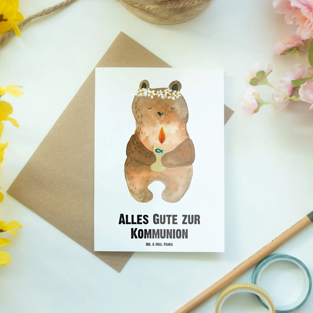 Personalisierte Grußkarte Bär Kommunion Personalisierte Grußkarte, Personalisiertere Klappkarte, Personalisierte Einladungskarte, Personalisierte Glückwunschkarte, Personalisierte Hochzeitskarte, Personalisierte Geburtstagskarte, Grußkarte mit Namen, Grußkarte selber drucken, Grußkarte selbst gestalten, Grußkarte mit persönlichen Nachrichten, Grußkarte als Geldgeschenk, Grußkarten personalisiert, Personalisierte Karte, Bär, Teddy, Teddybär, Kommunion, Gottes Segen, Taufkerze, katholisch