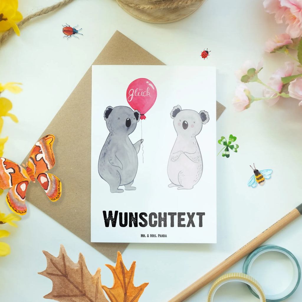 Personalisierte Grußkarte Koala Luftballon Personalisierte Grußkarte, Personalisiertere Klappkarte, Personalisierte Einladungskarte, Personalisierte Glückwunschkarte, Personalisierte Hochzeitskarte, Personalisierte Geburtstagskarte, Grußkarte mit Namen, Grußkarte selber drucken, Grußkarte selbst gestalten, Grußkarte mit persönlichen Nachrichten, Grußkarte als Geldgeschenk, Grußkarten personalisiert, Personalisierte Karte, Koala, Koalabär, Luftballon, Party, Geburtstag, Geschenk