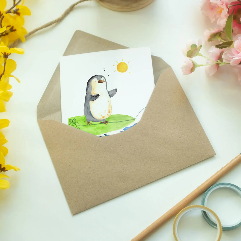 Personalisierte Grußkarte Pinguin Surfer Personalisierte Grußkarte, Personalisiertere Klappkarte, Personalisierte Einladungskarte, Personalisierte Glückwunschkarte, Personalisierte Hochzeitskarte, Personalisierte Geburtstagskarte, Grußkarte mit Namen, Grußkarte selber drucken, Grußkarte selbst gestalten, Grußkarte mit persönlichen Nachrichten, Grußkarte als Geldgeschenk, Grußkarten personalisiert, Personalisierte Karte, Pinguin, Pinguine, surfen, Surfer, Hawaii, Urlaub, Wellen, Wellen reiten, Portugal