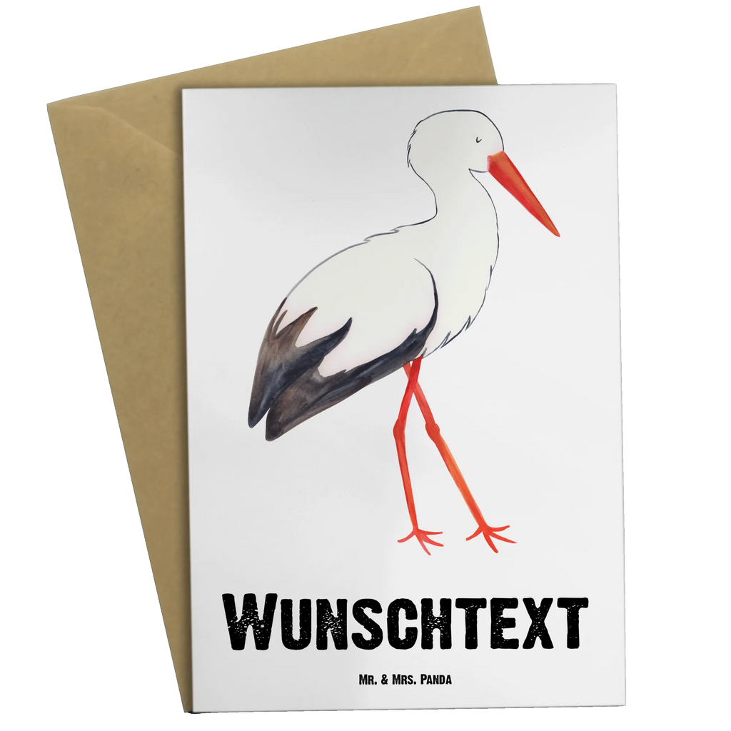 Personalisierte Grußkarte Storch Personalisierte Grußkarte, Personalisiertere Klappkarte, Personalisierte Einladungskarte, Personalisierte Glückwunschkarte, Personalisierte Hochzeitskarte, Personalisierte Geburtstagskarte, Grußkarte mit Namen, Grußkarte selber drucken, Grußkarte selbst gestalten, Grußkarte mit persönlichen Nachrichten, Grußkarte als Geldgeschenk, Grußkarten personalisiert, Personalisierte Karte, Tiermotive, Gute Laune, lustige Sprüche, Tiere, Storch, Störche, Schwangerschaft, Geburt, Mutter, Mütter, Mutter werden, Schwanger, Babybauch, Baby